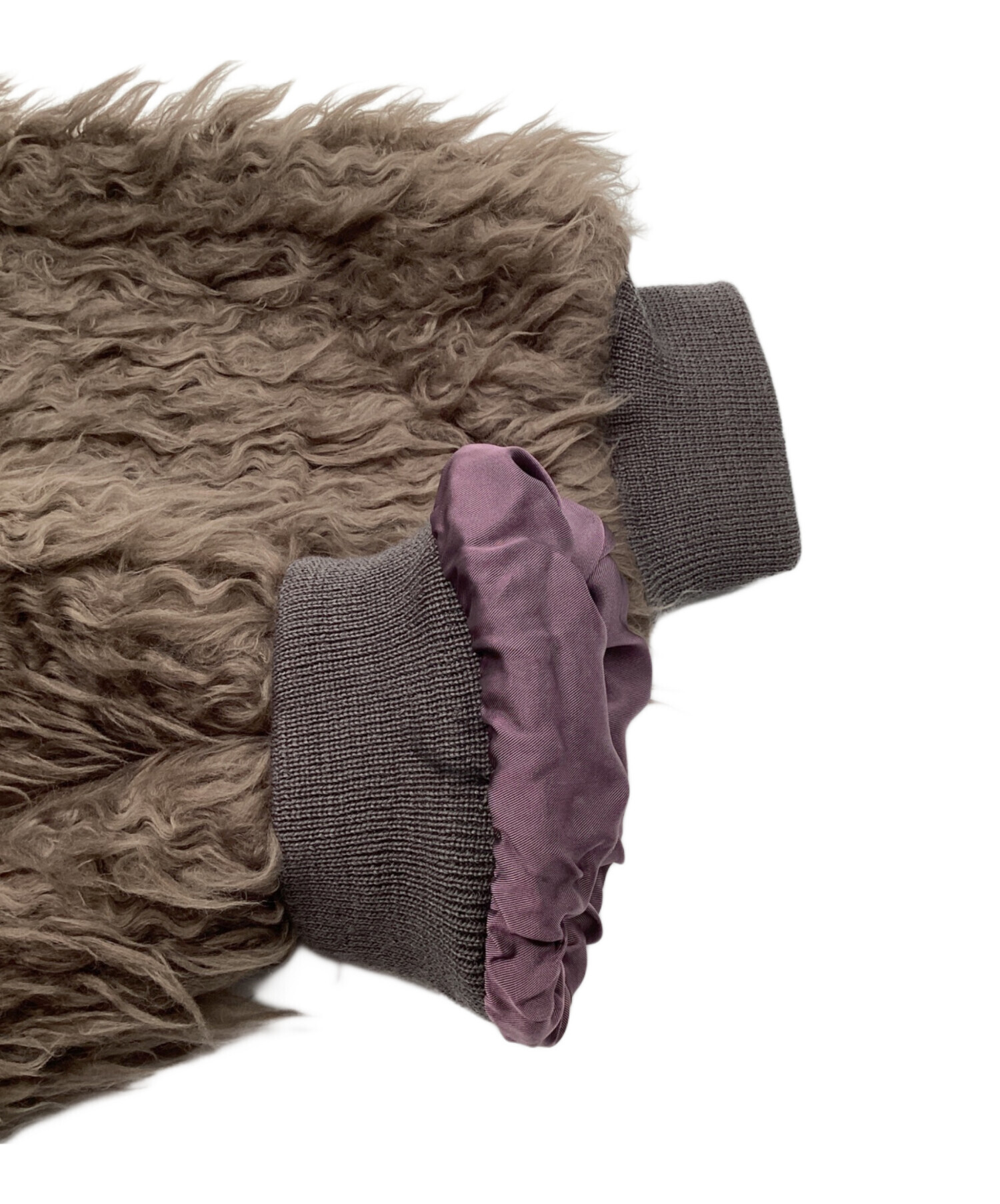 中古・古着通販】Needles (ニードルズ) Acrylic Wave Fur Sur Coat