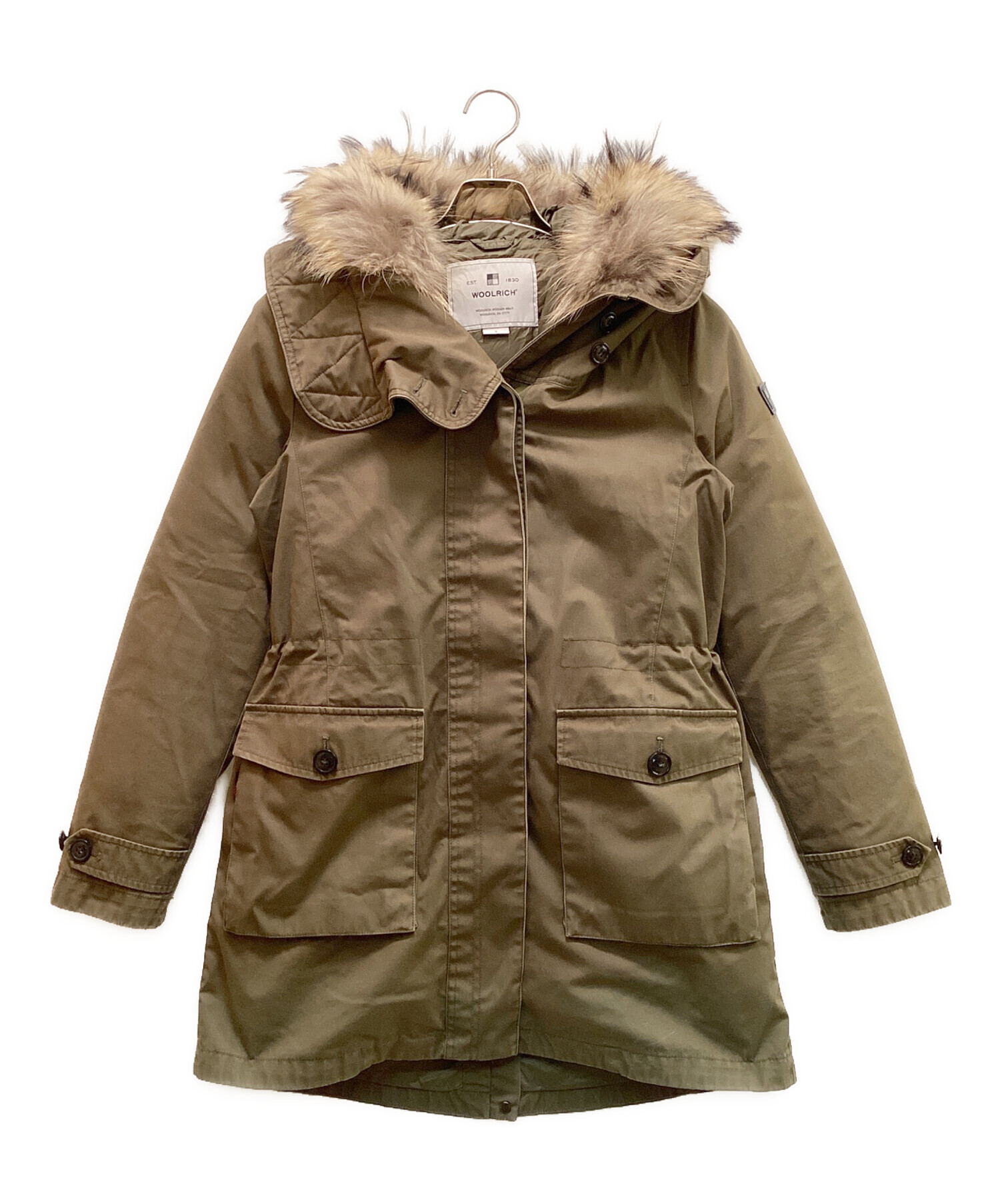 中古・古着通販】WOOLRICH (ウールリッチ) ファー付きスカーレット