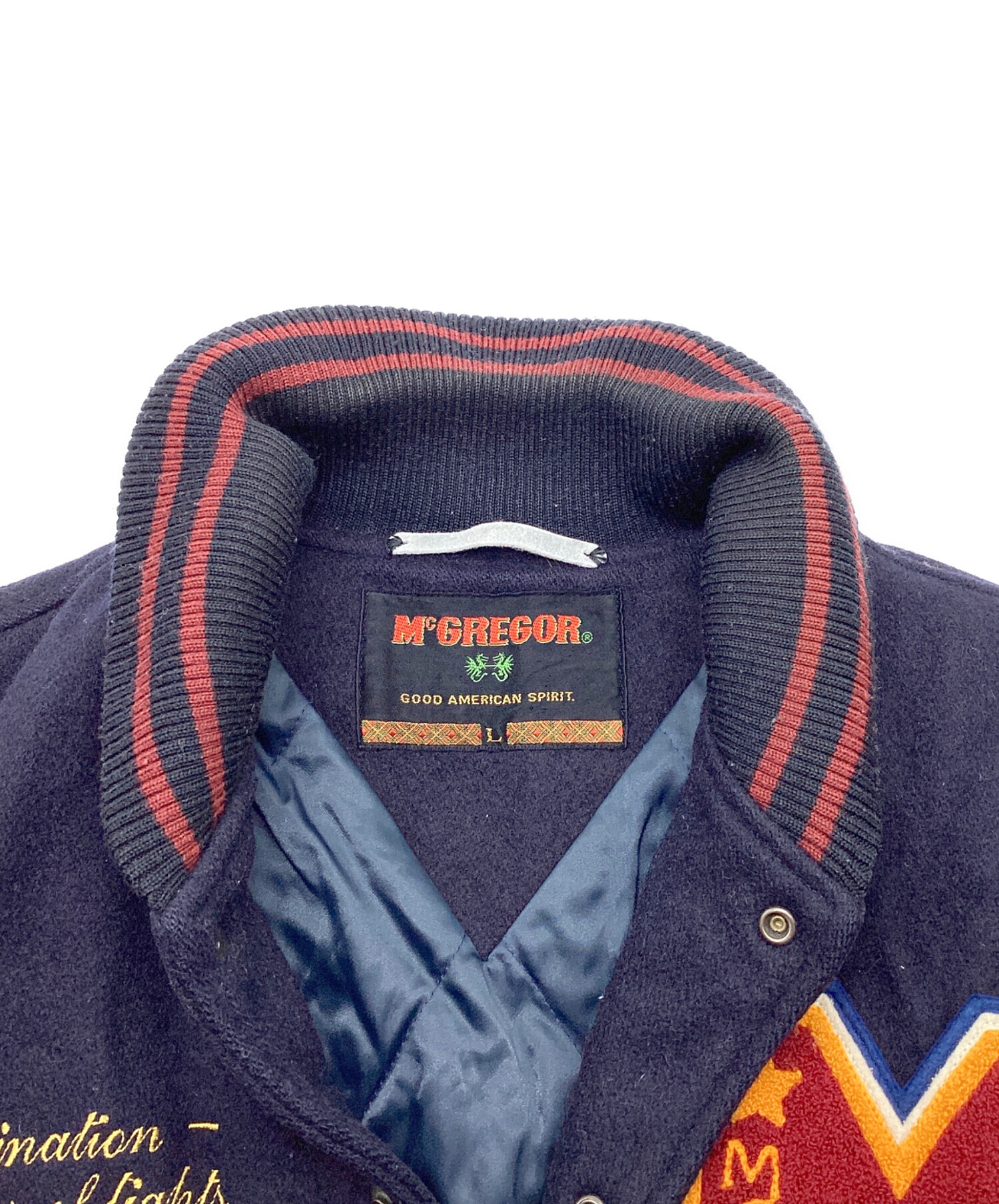 中古・古着通販】McGREGOR (マックレガー) ヴィンテージ袖レザー