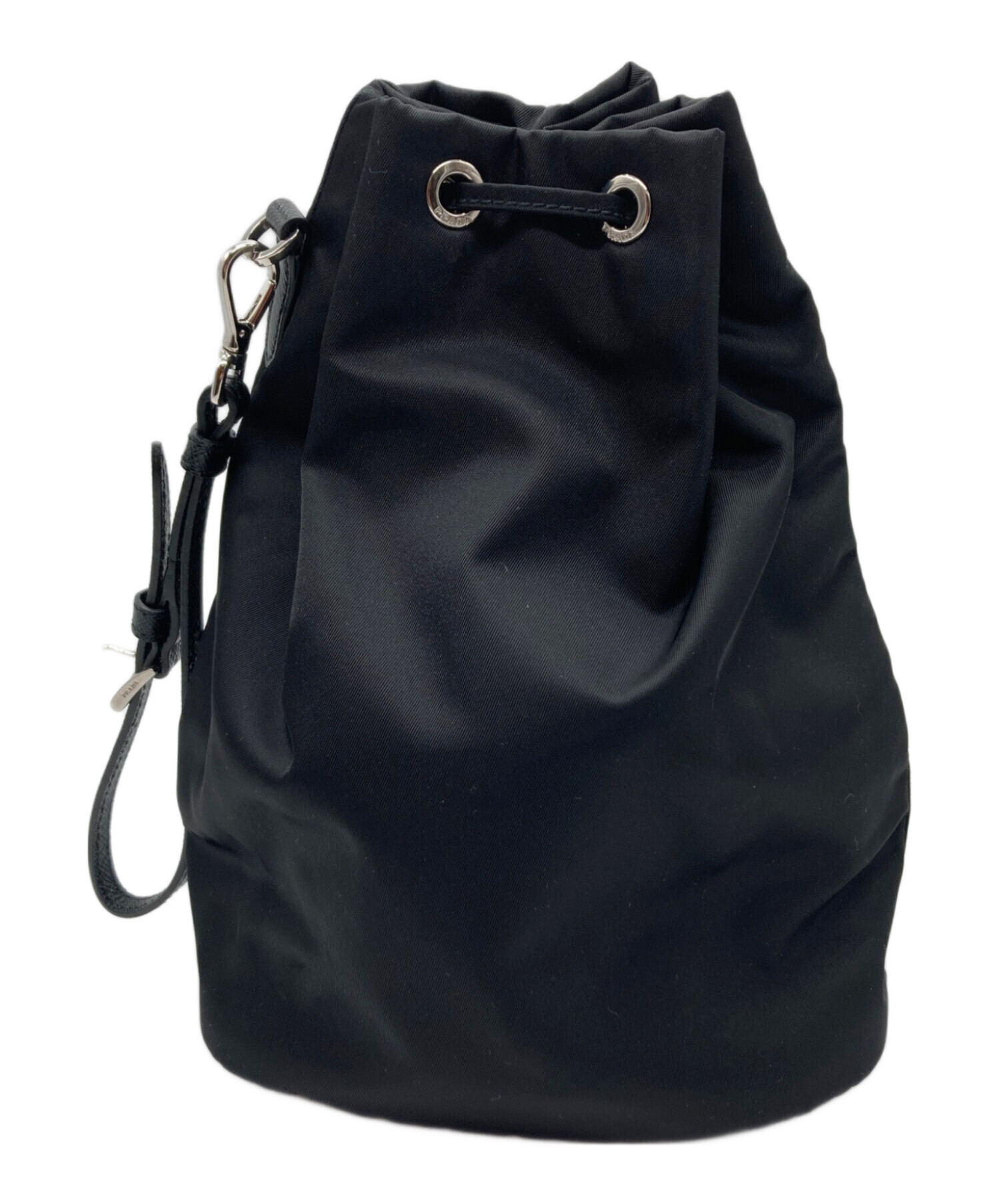 中古・古着通販】PRADA (プラダ) Re-Nylon ポーチ ブラック｜ブランド