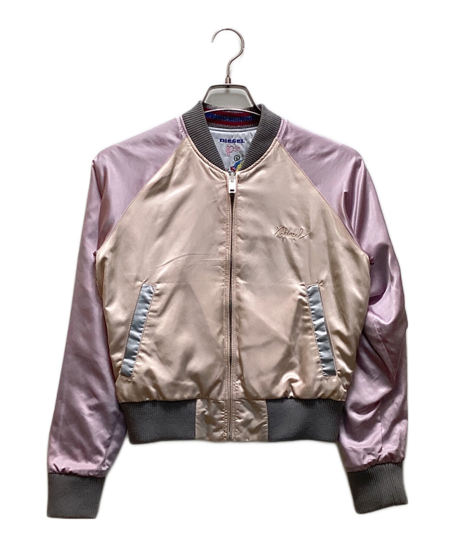 中古・古着通販】DIESEL (ディーゼル) スネーク刺繍デザインスカジャン