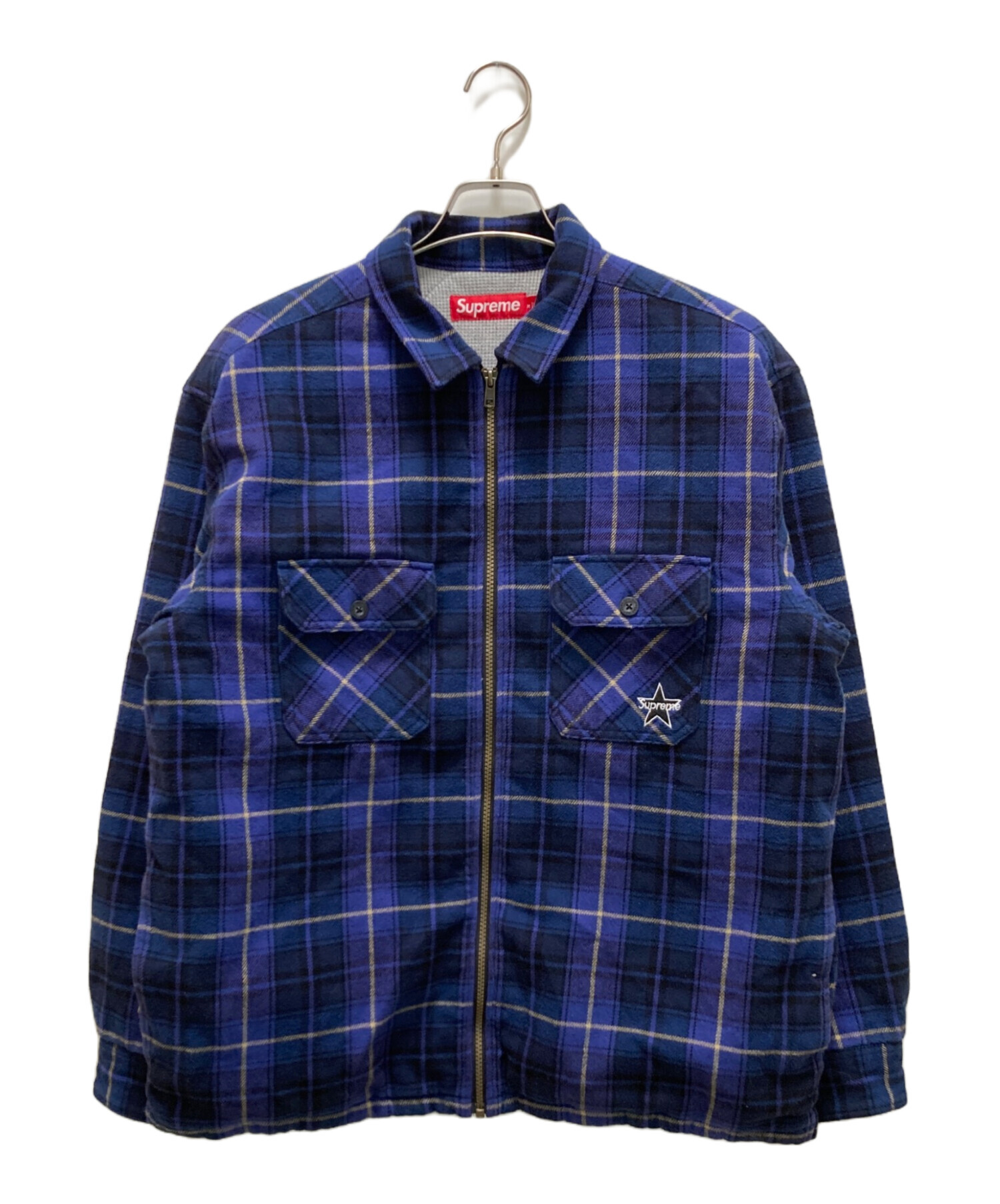 中古・古着通販】SUPREME (シュプリーム) サーマル ラインド ジップ