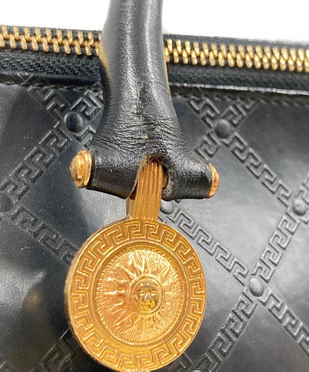 中古・古着通販】VERSACE (ヴェルサーチェ) サンバースト PVC×レザー