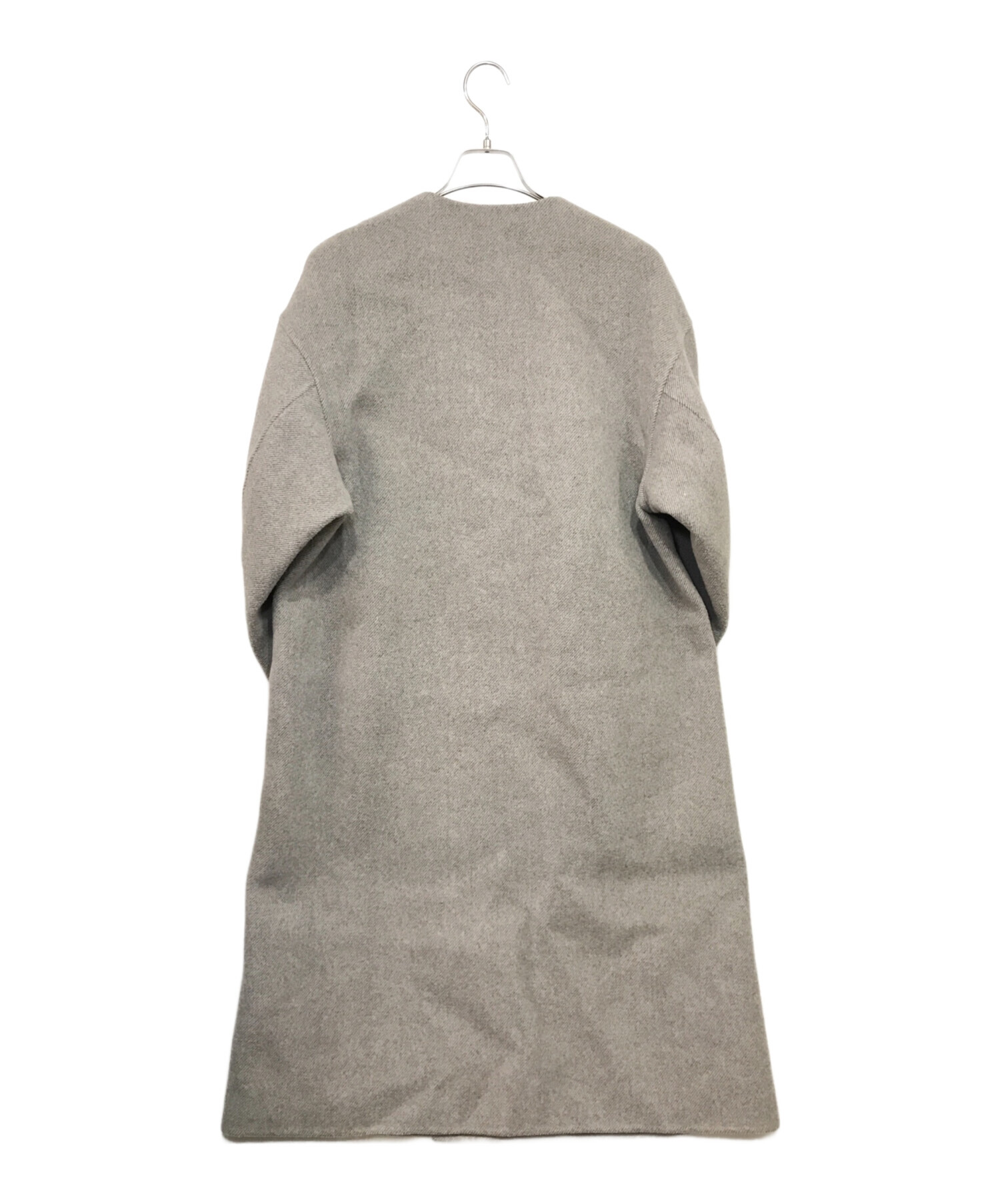 中古・古着通販】HYKE (ハイク) DOUBLE FACE TRENCH COAT グレー