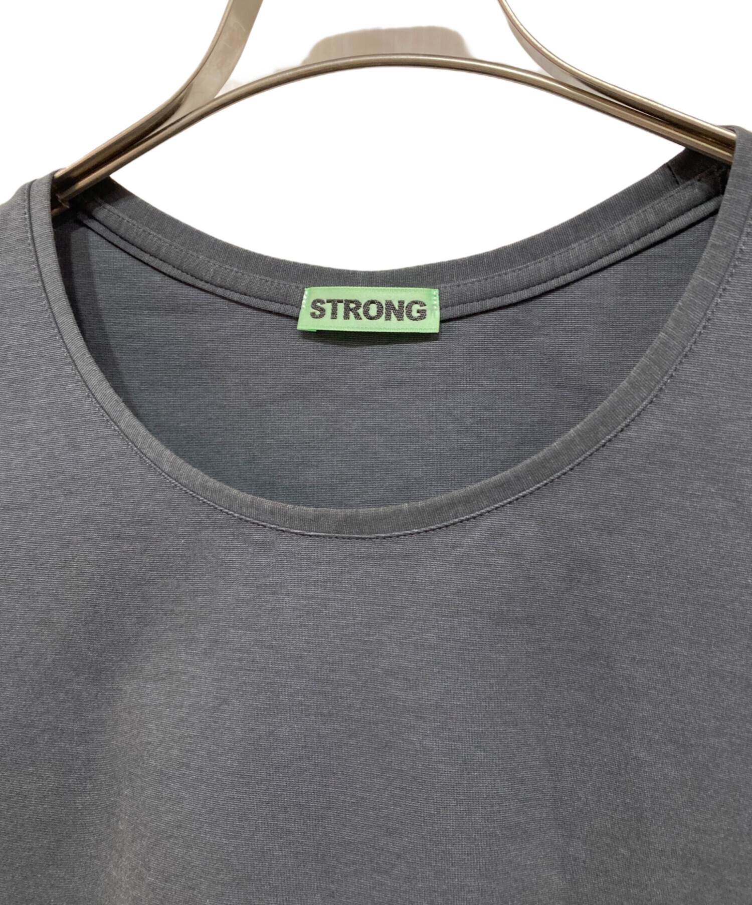 中古・古着通販】STRONG (ストロング) PACK TEE グレー サイズ:S