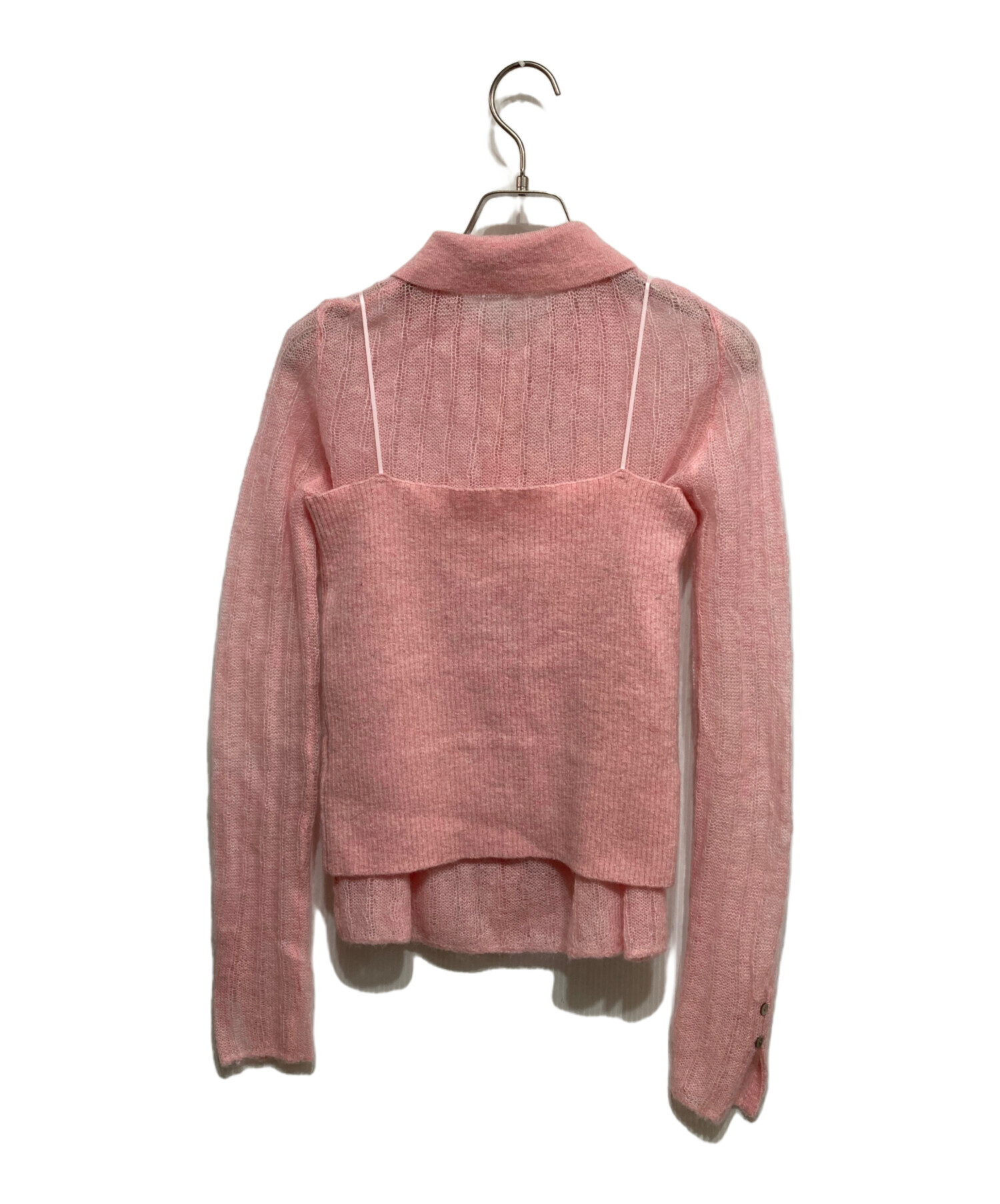 中古・古着通販】Mila Owen (ミラオーウェン) ポロ襟ワイドリブベアSET