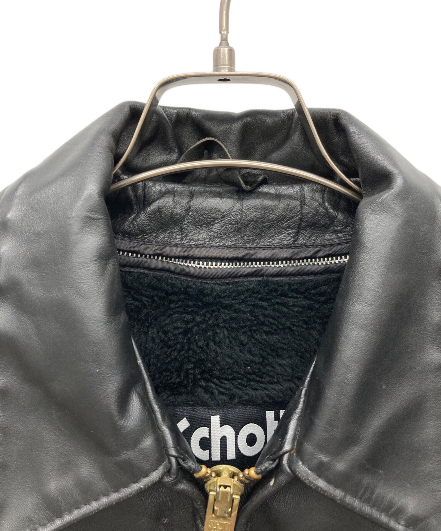 中古・古着通販】Schott (ショット) ライナー付レザートラッカー