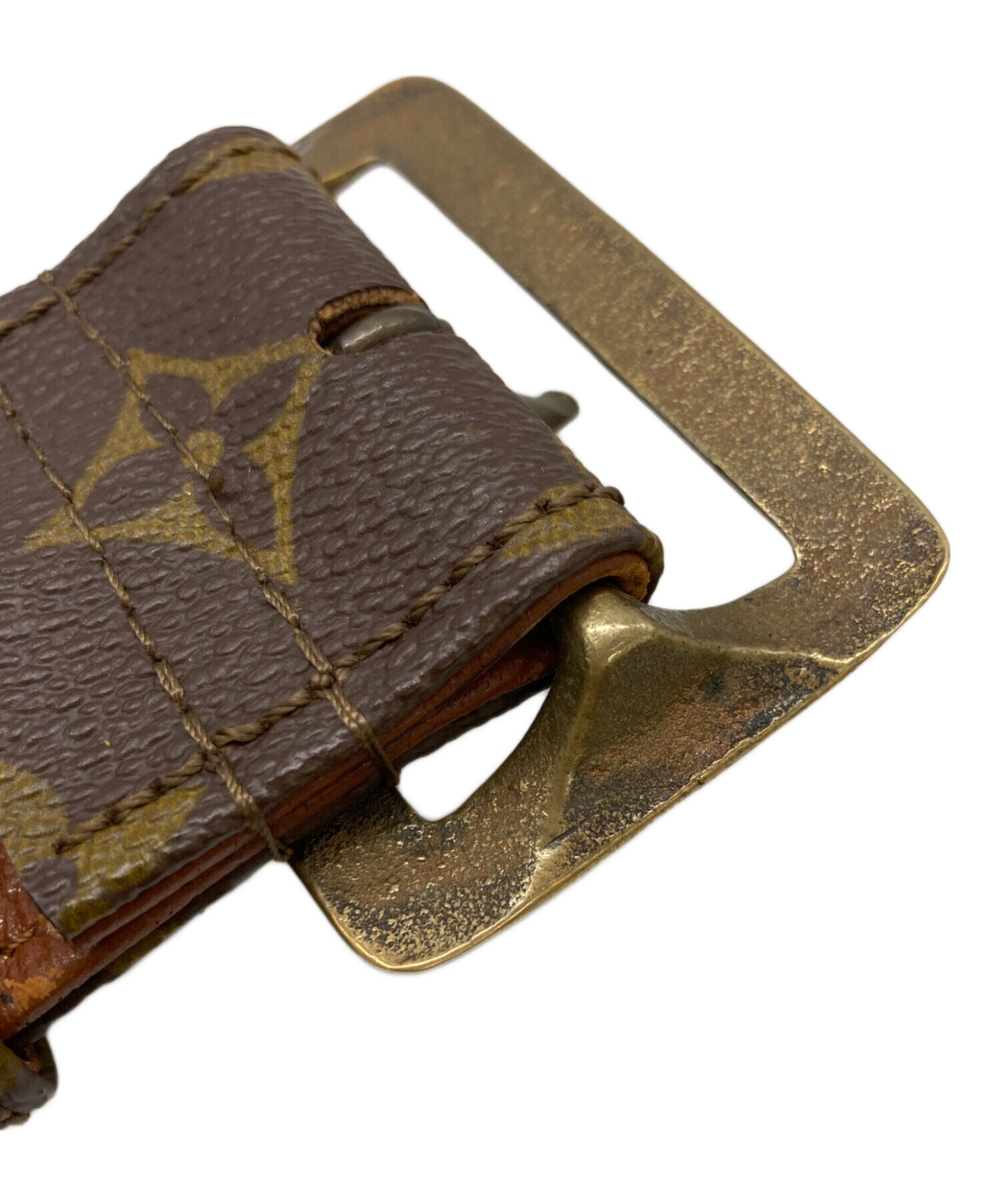 中古・古着通販】LOUIS VUITTON (ルイ ヴィトン) レザーベルト