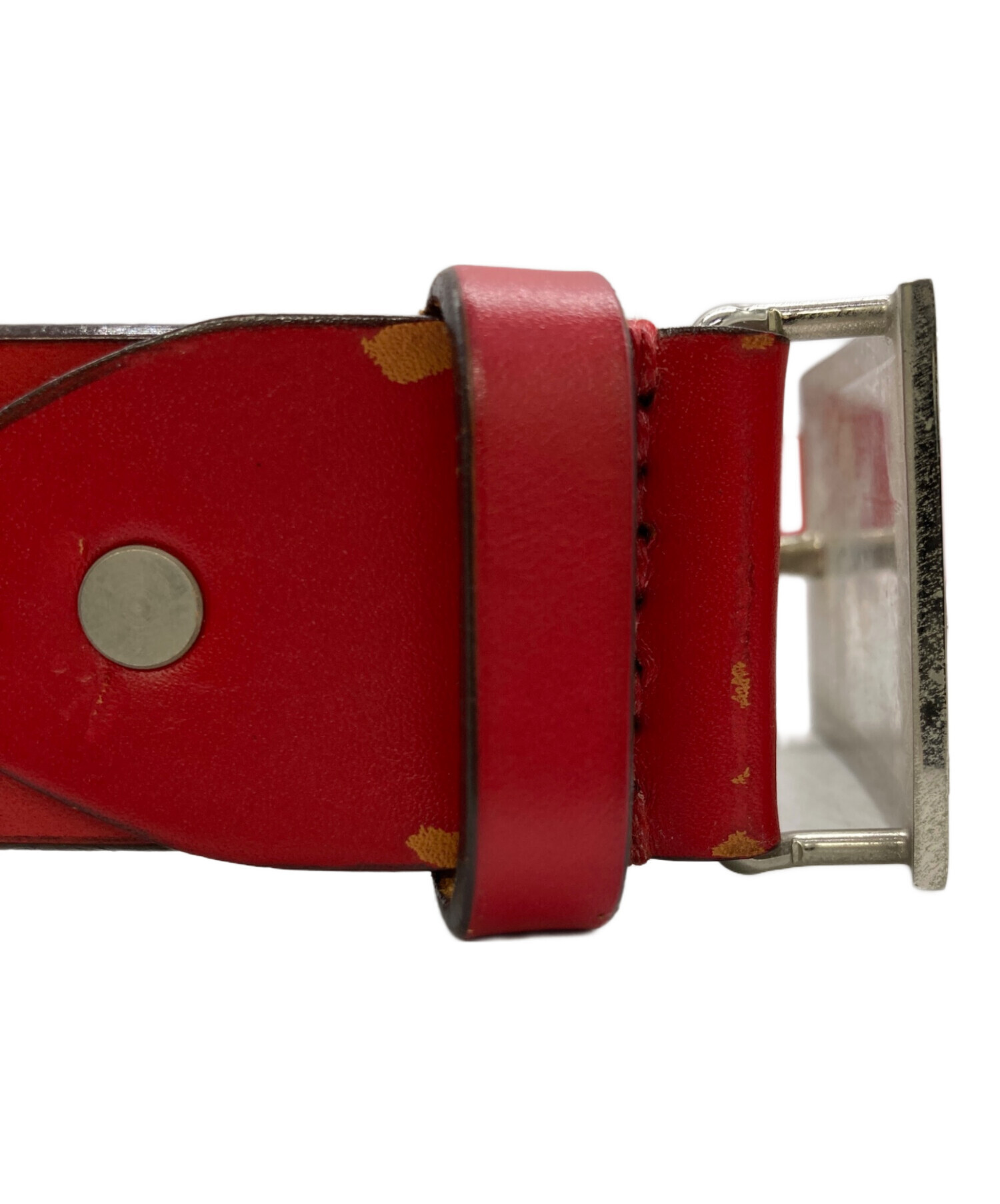 中古・古着通販】EVISU (エヴィス) ベルト レッド｜ブランド・古着通販