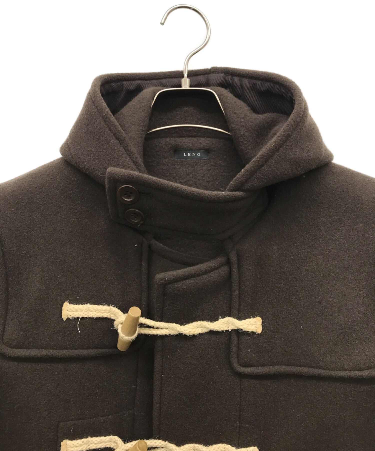 中古・古着通販】LENO (リノ) ウール カシミヤ ロング ダッフル コート