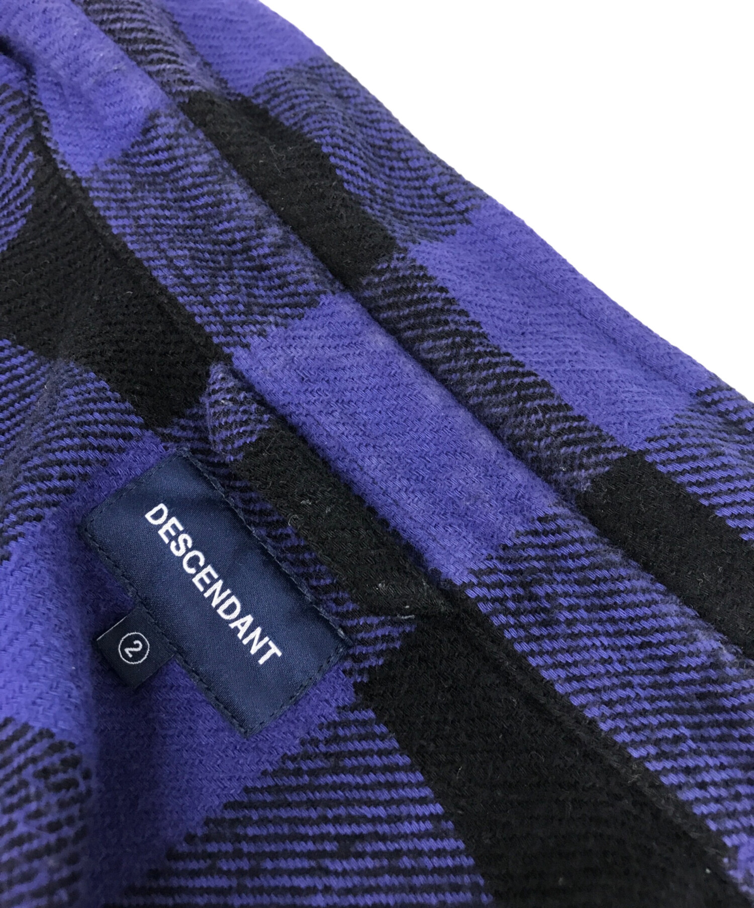 中古・古着通販】DESCENDANT (ディセンダント) チェックシャツ