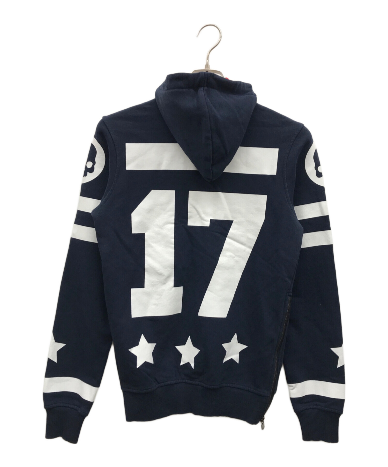 中古・古着通販】HYDROGEN (ハイドロゲン) ジップパーカー ネイビー