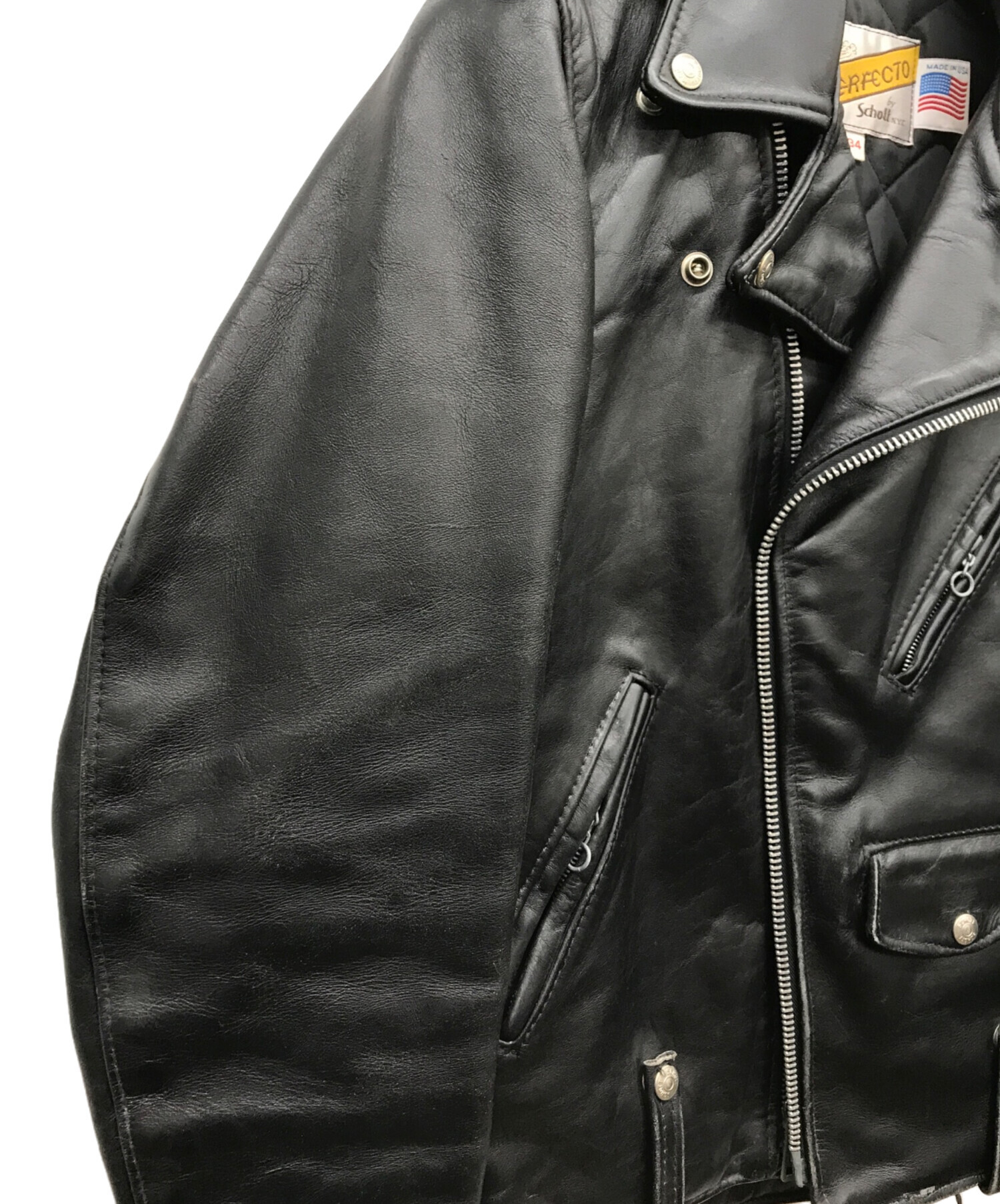 中古・古着通販】Schott (ショット) ダブルライダースジャケット