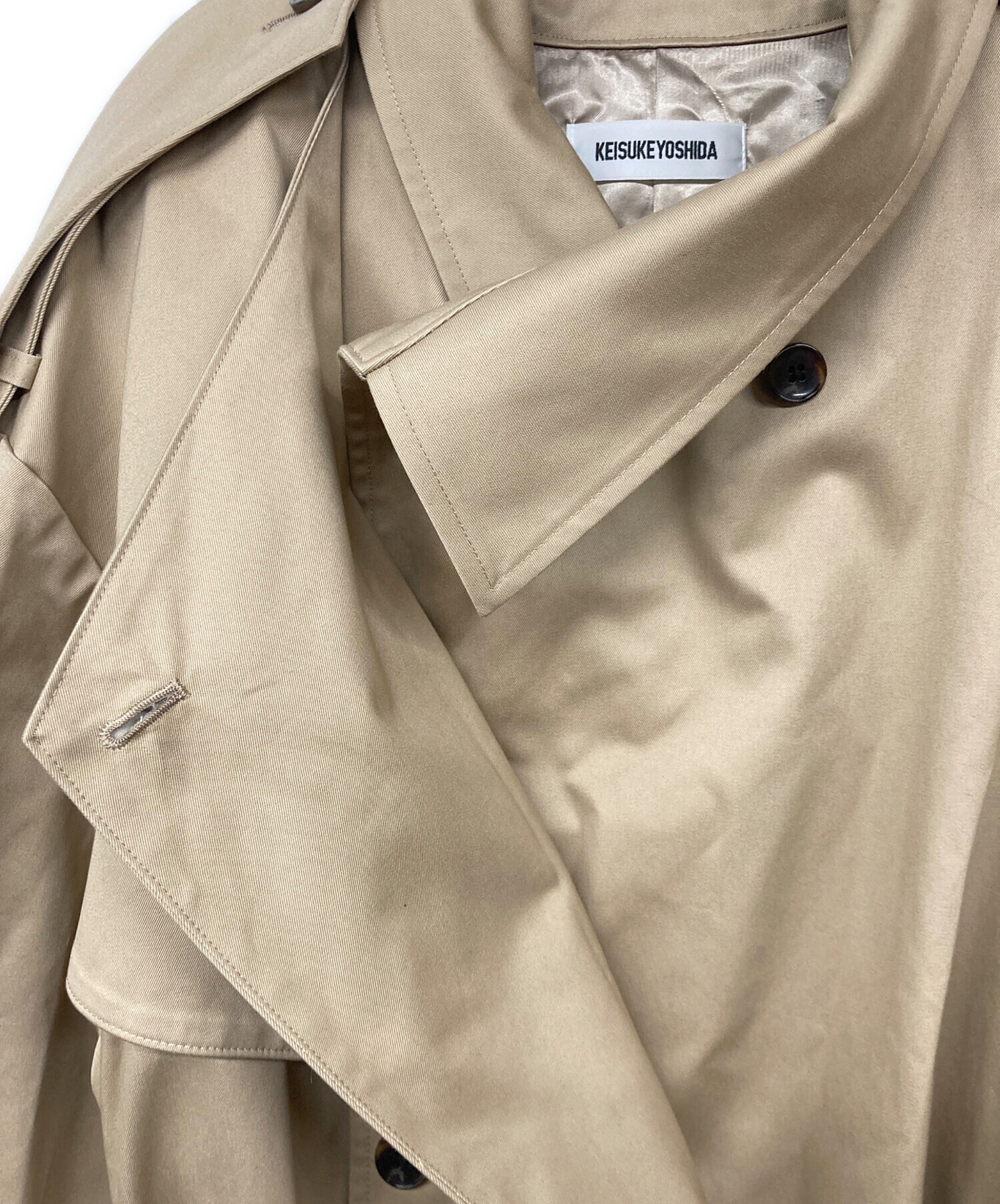 中古・古着通販】KEISUKE YOSHIDA (ケイスケヨシダ) belted trench