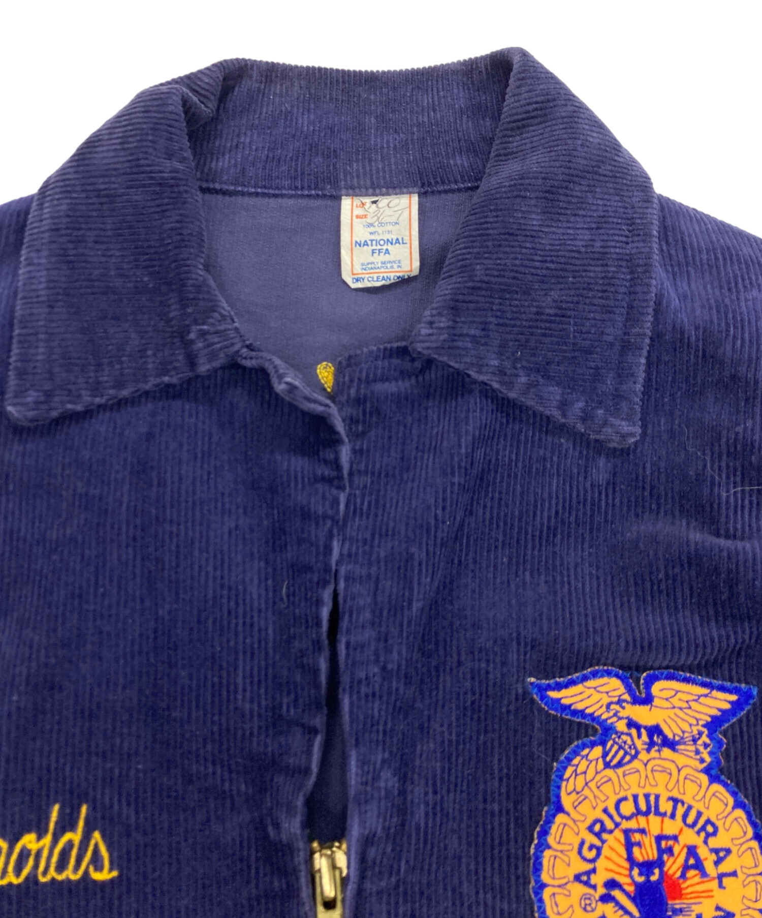 中古・古着通販】FFA (FFA) FFAジャケット ネイビー サイズ:不明