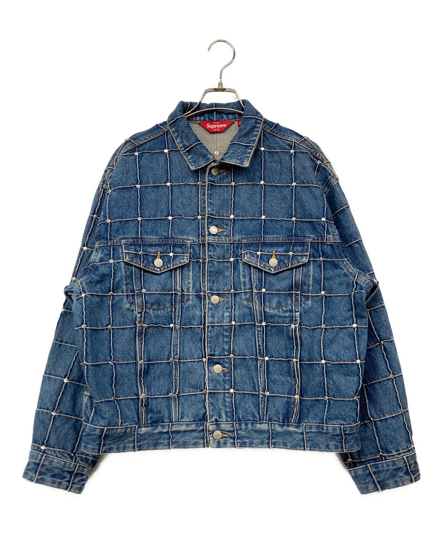 中古・古着通販】Supreme (シュプリーム) Studded Seam Denim Trucker