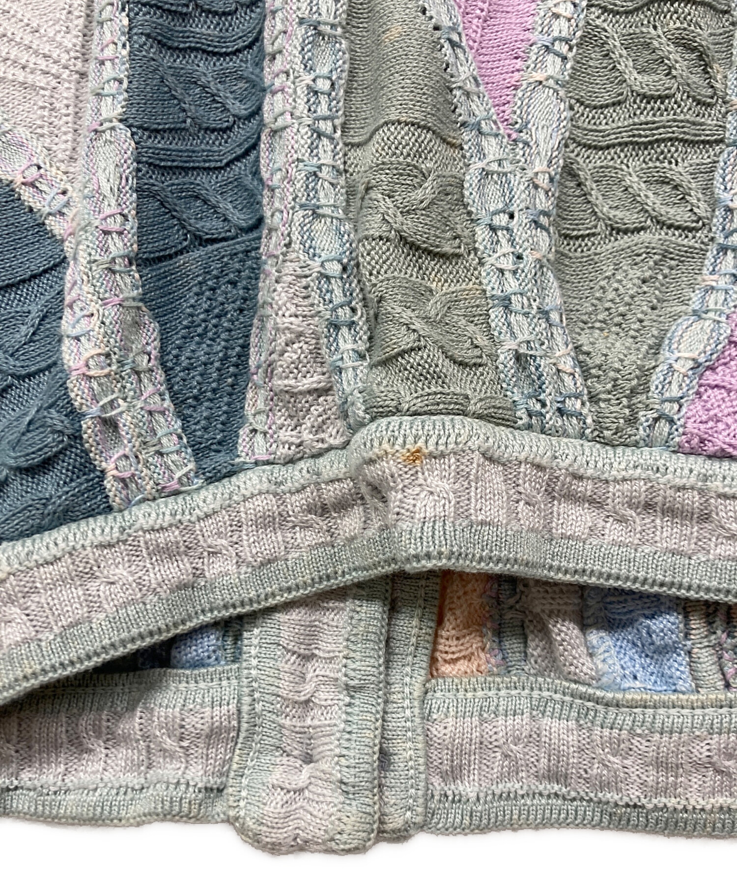 中古・古着通販】Coogi (クージー) 3Dニットカーディガン スカイブルー