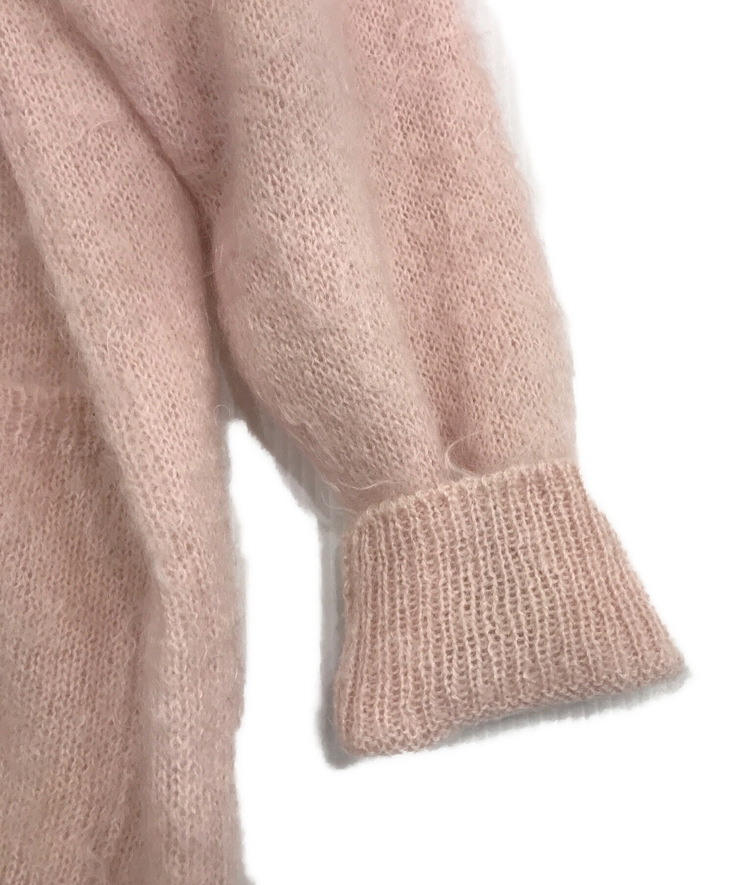 中古・古着通販】AURALEE (オーラリー) モヘアカーディガン ピンク