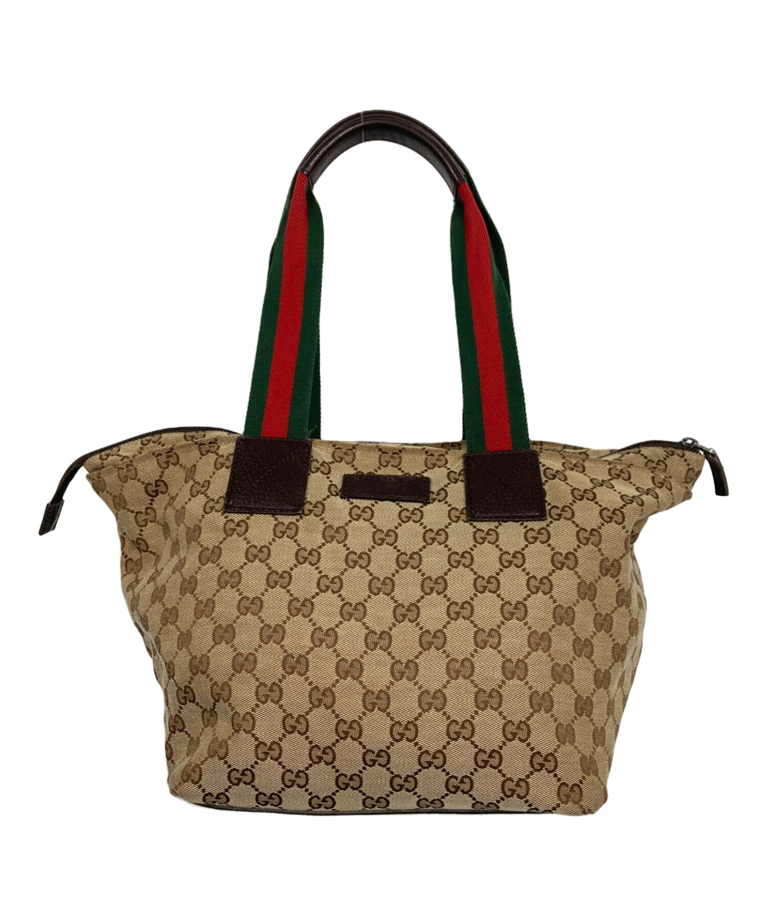 中古・古着通販】GUCCI (グッチ) シェリーラインGGキャンバストート