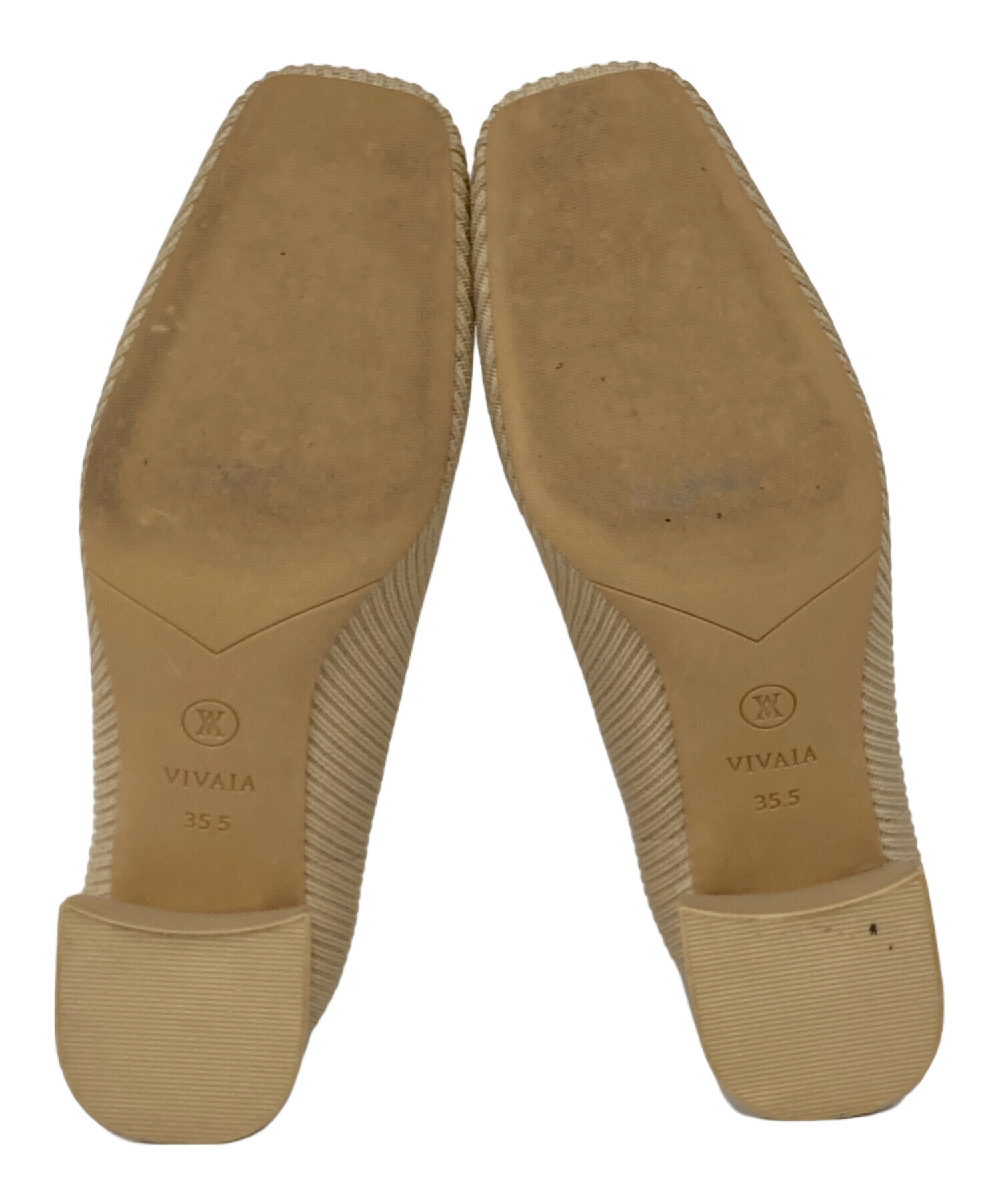 中古・古着通販】VIVAIA (ビバイア) ニットパンプス ベージュ サイズ