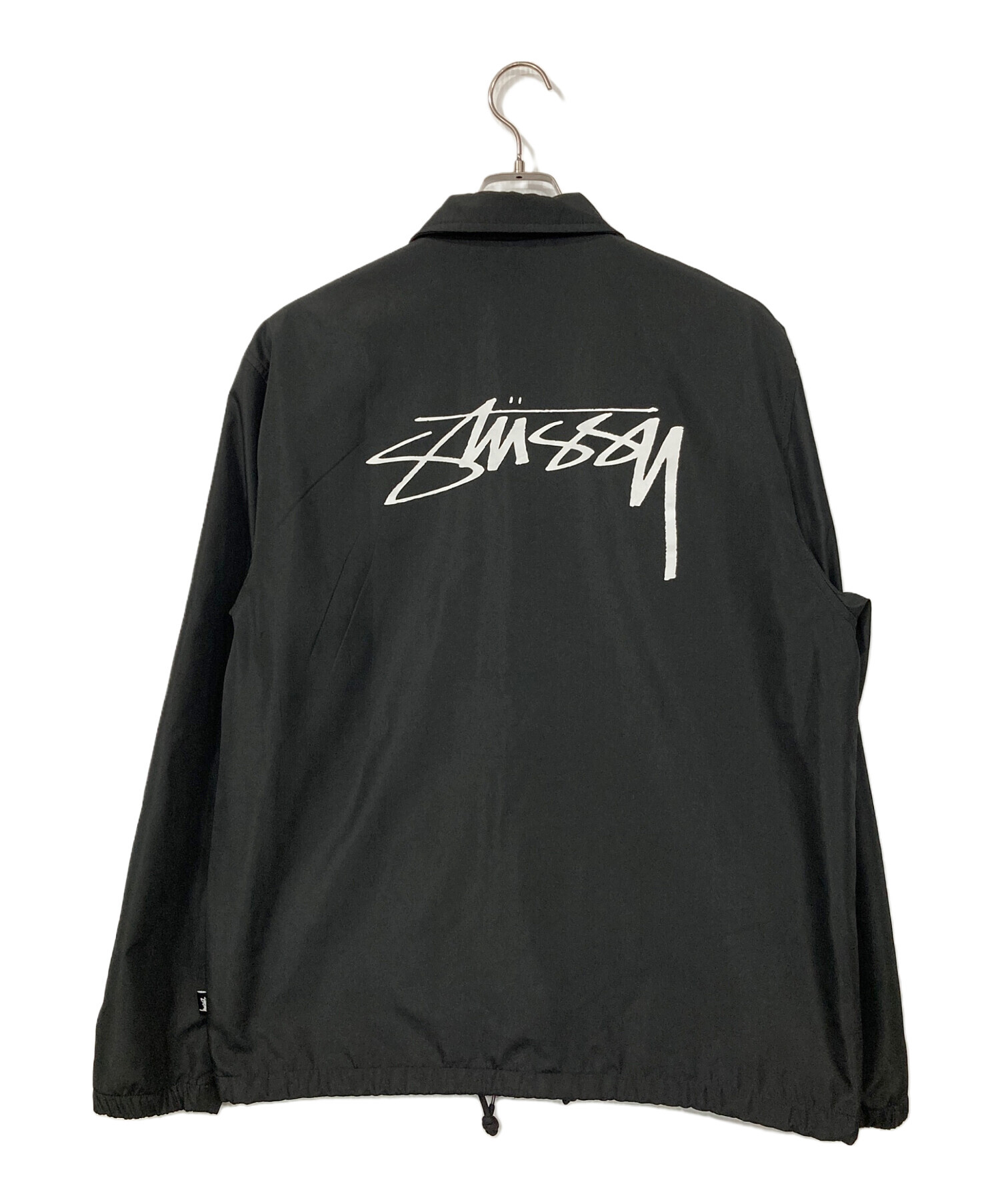 中古・古着通販】stussy (ステューシー) コーチジャケット ブラック