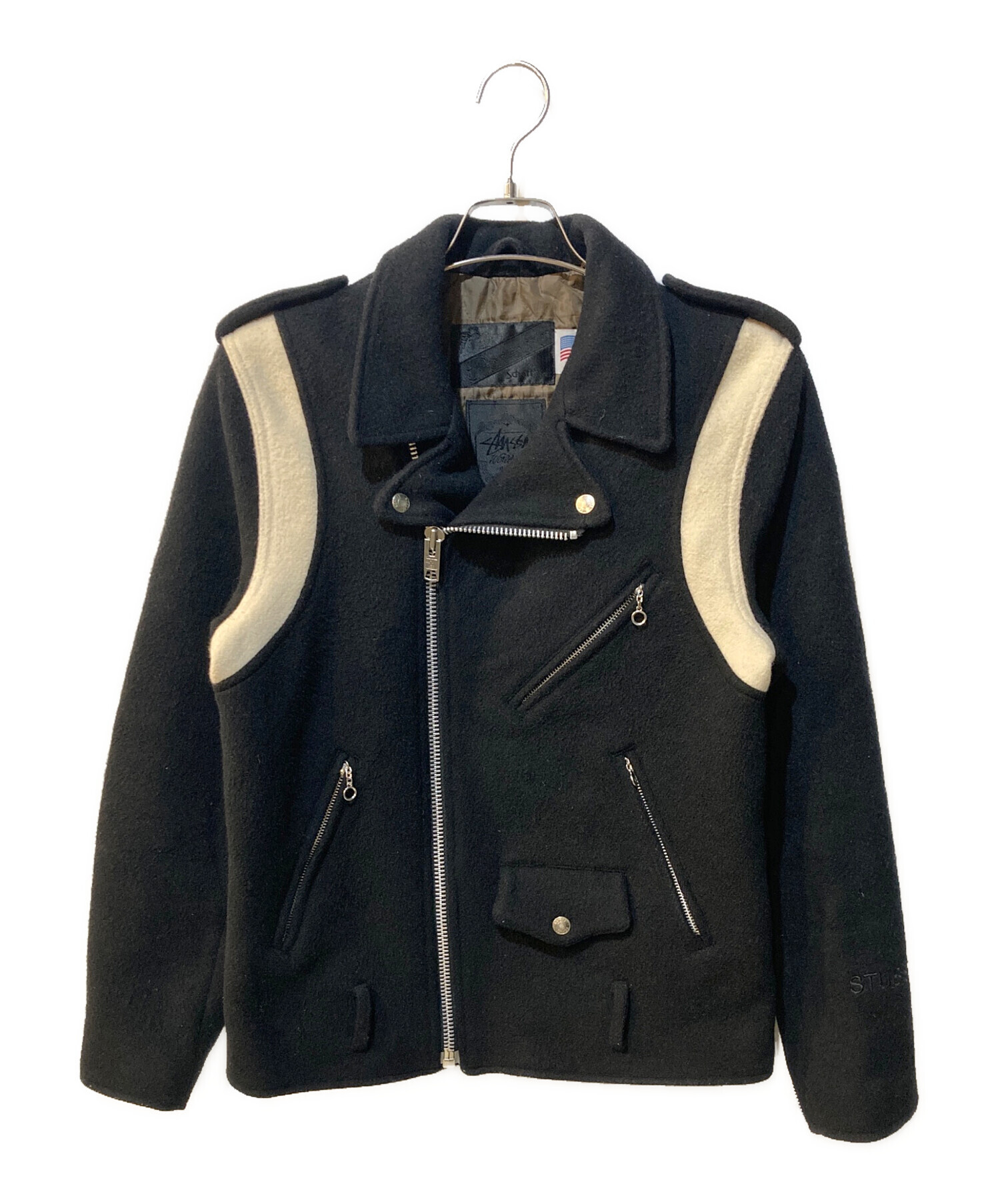 中古・古着通販】stussy (ステューシー) Schott (ショット) ウール