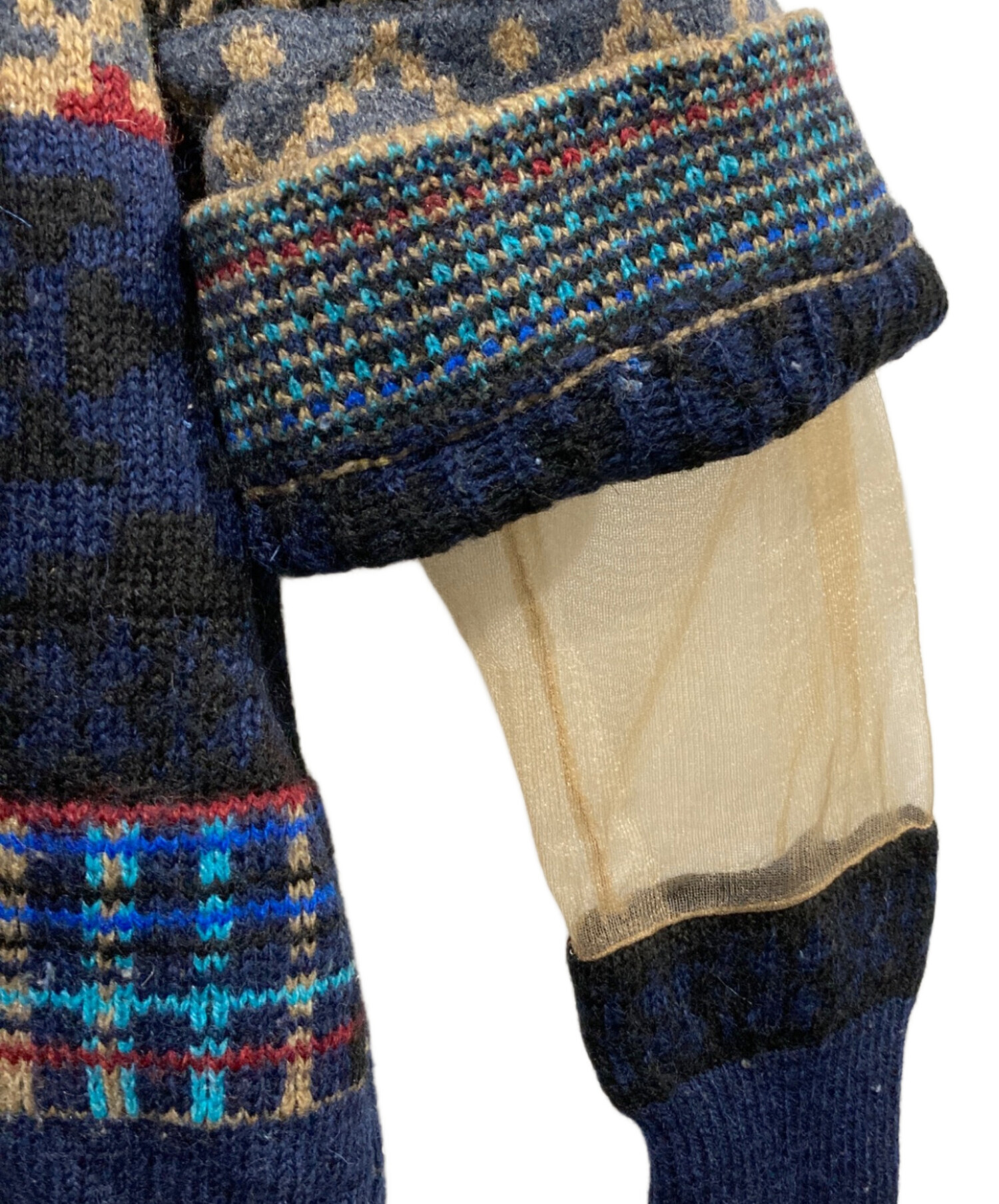 中古・古着通販】TOGA PULLA (トーガ プルラ) ジャガードニットプル