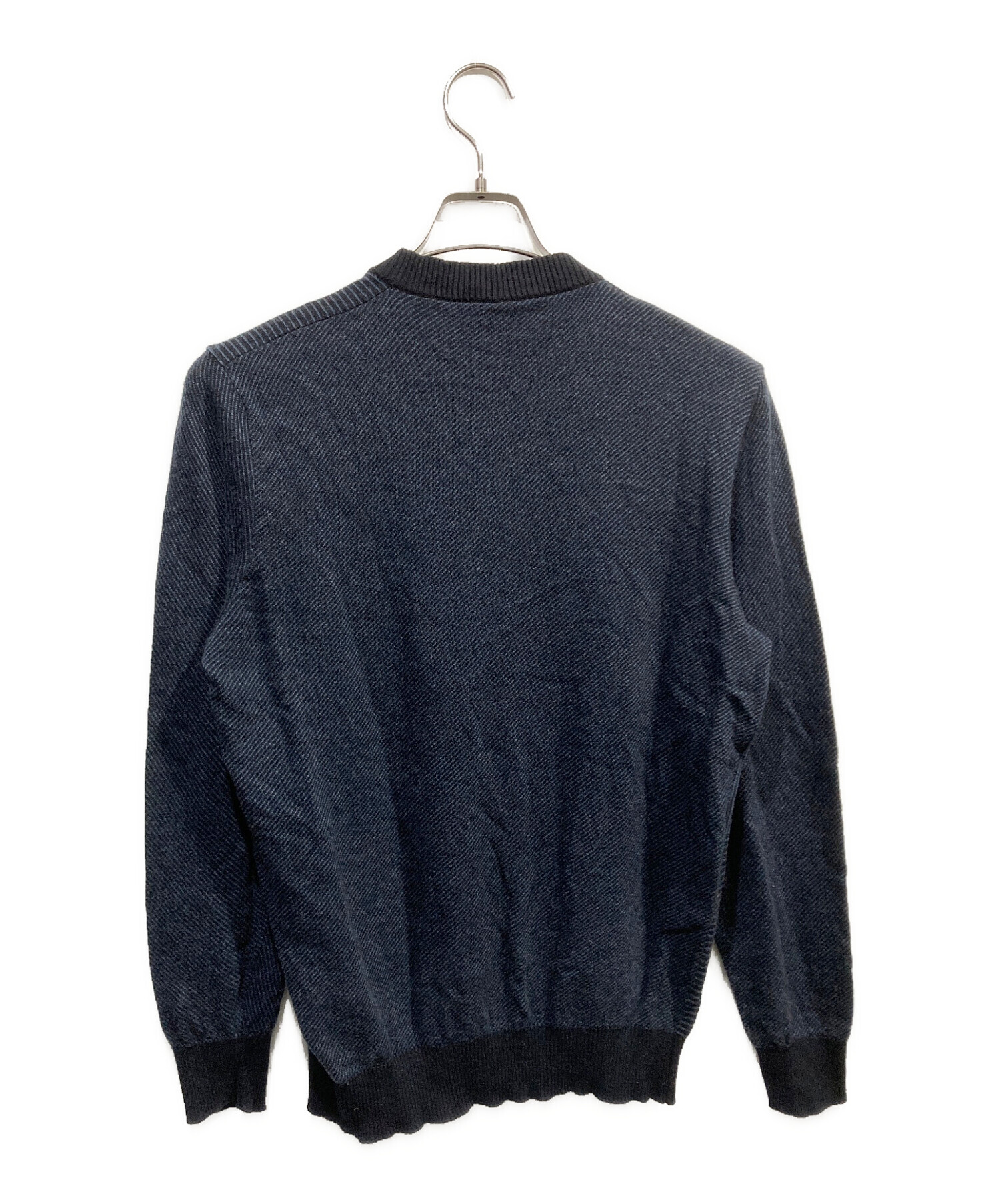 中古・古着通販】LORO PIANA (ロロピアーナ) ボーダー柄カシミヤニット