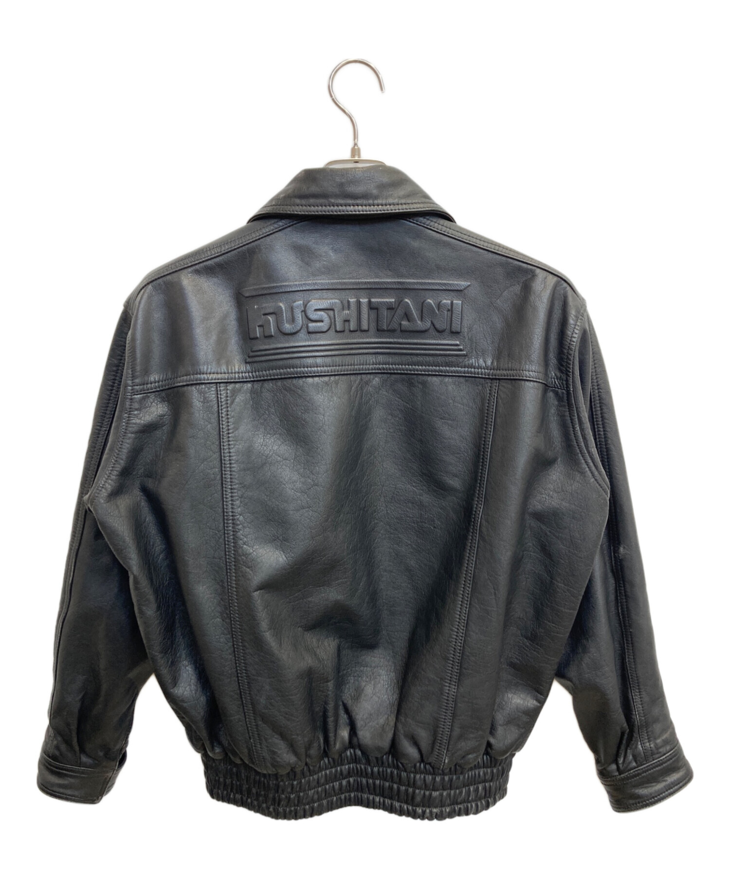 中古・古着通販】KUSHITANI (クシタニ) レザージャケット ブラック