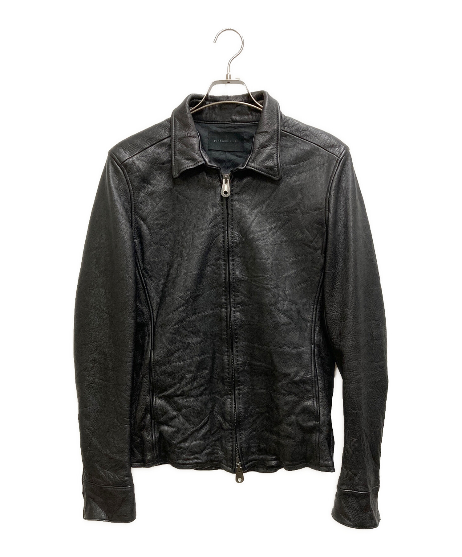 中古・古着通販】Junhashimoto (ジュンハシモト) レザージャケット