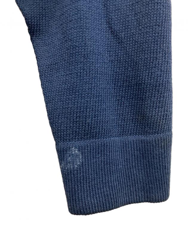 中古・古着通販】HERMES (エルメス) シルクスカーフ切替ニットシャツ