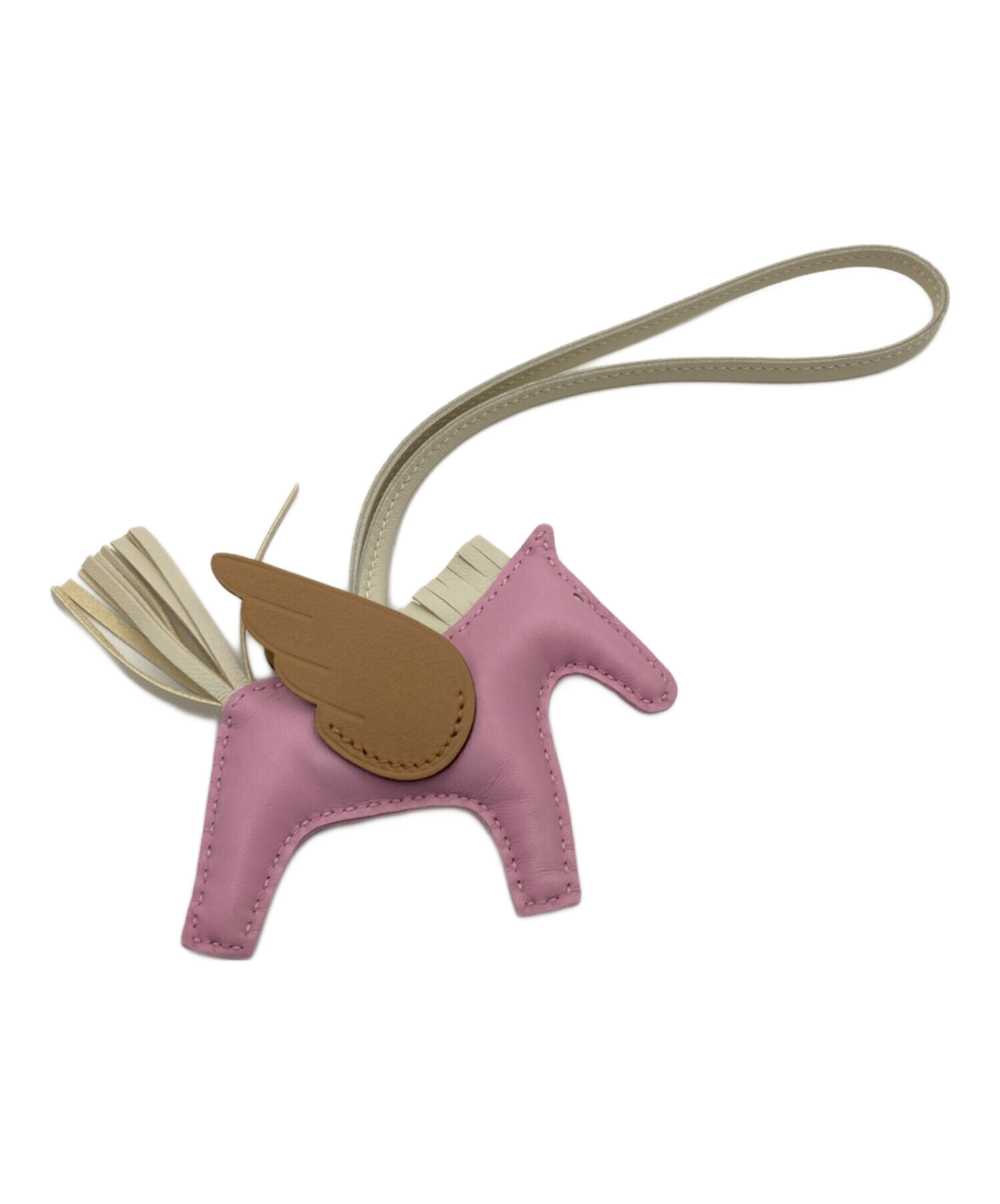 中古・古着通販】HERMES (エルメス) ロデオペガサスPM ピンクベージュ