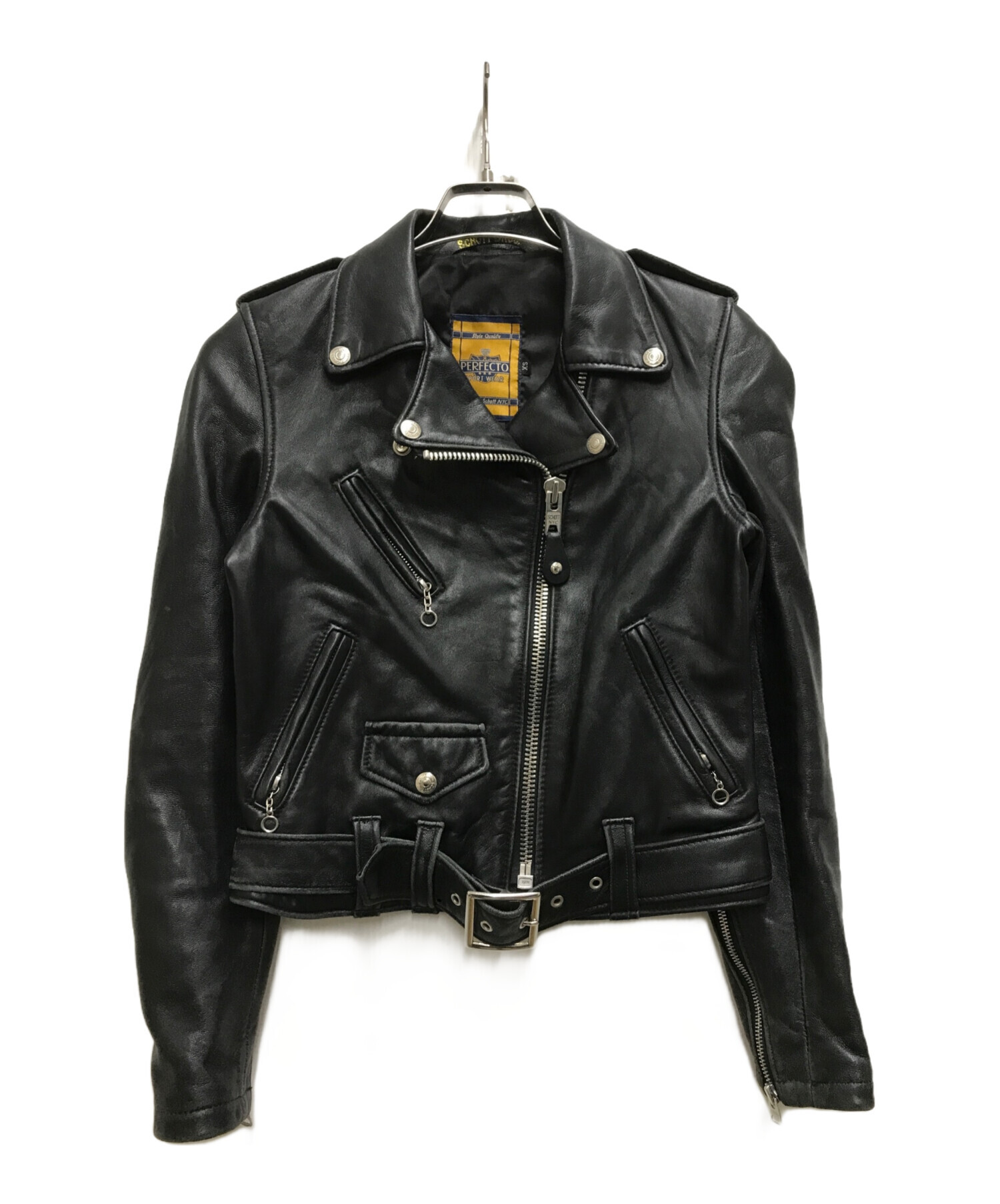 中古・古着通販】Schott (ショット) ワンスター ラムレザーライダース