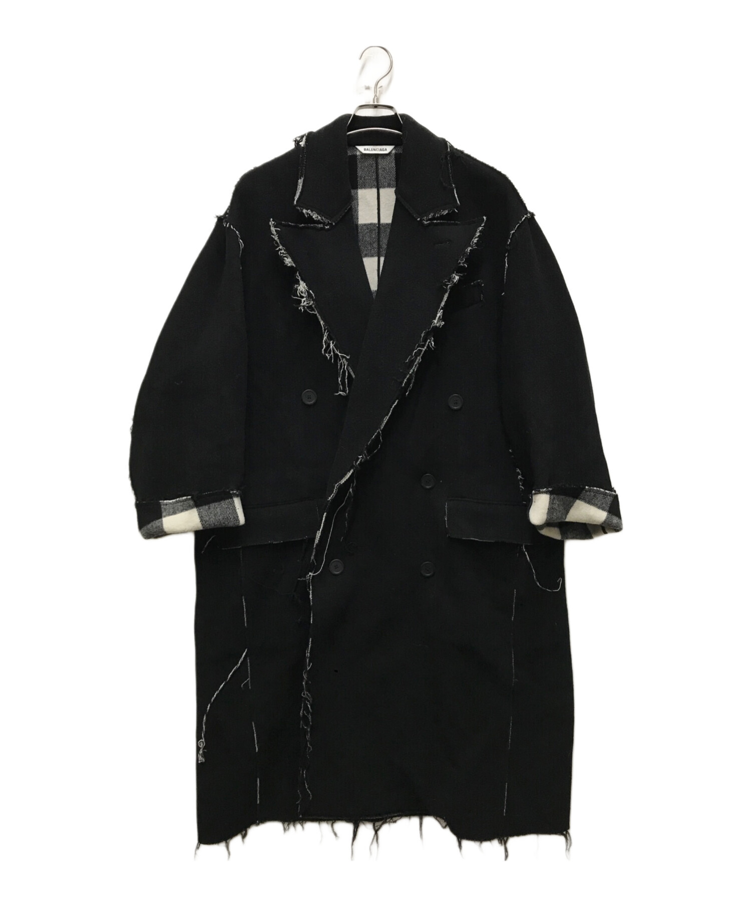 中古・古着通販】BALENCIAGA (バレンシアガ) 22AW Raw Edge Coat