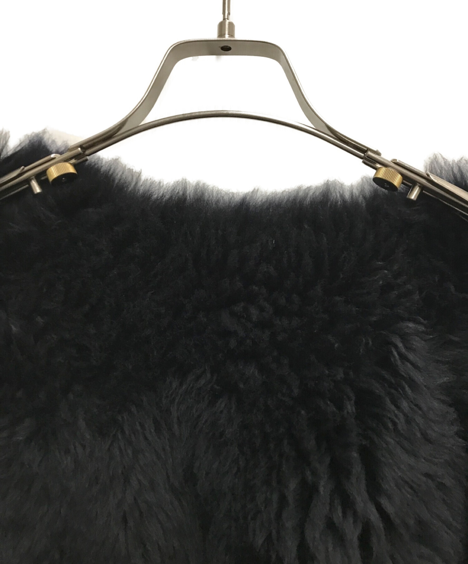 中古・古着通販】theory (セオリー) ノーカラームートンコート