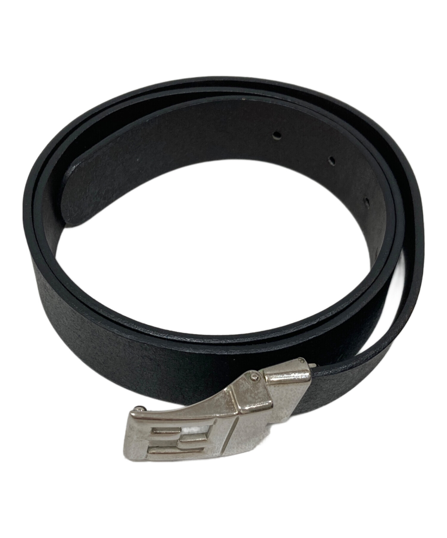 中古・古着通販】FENDI (フェンディ) ズッカロゴバックルレザーベルト