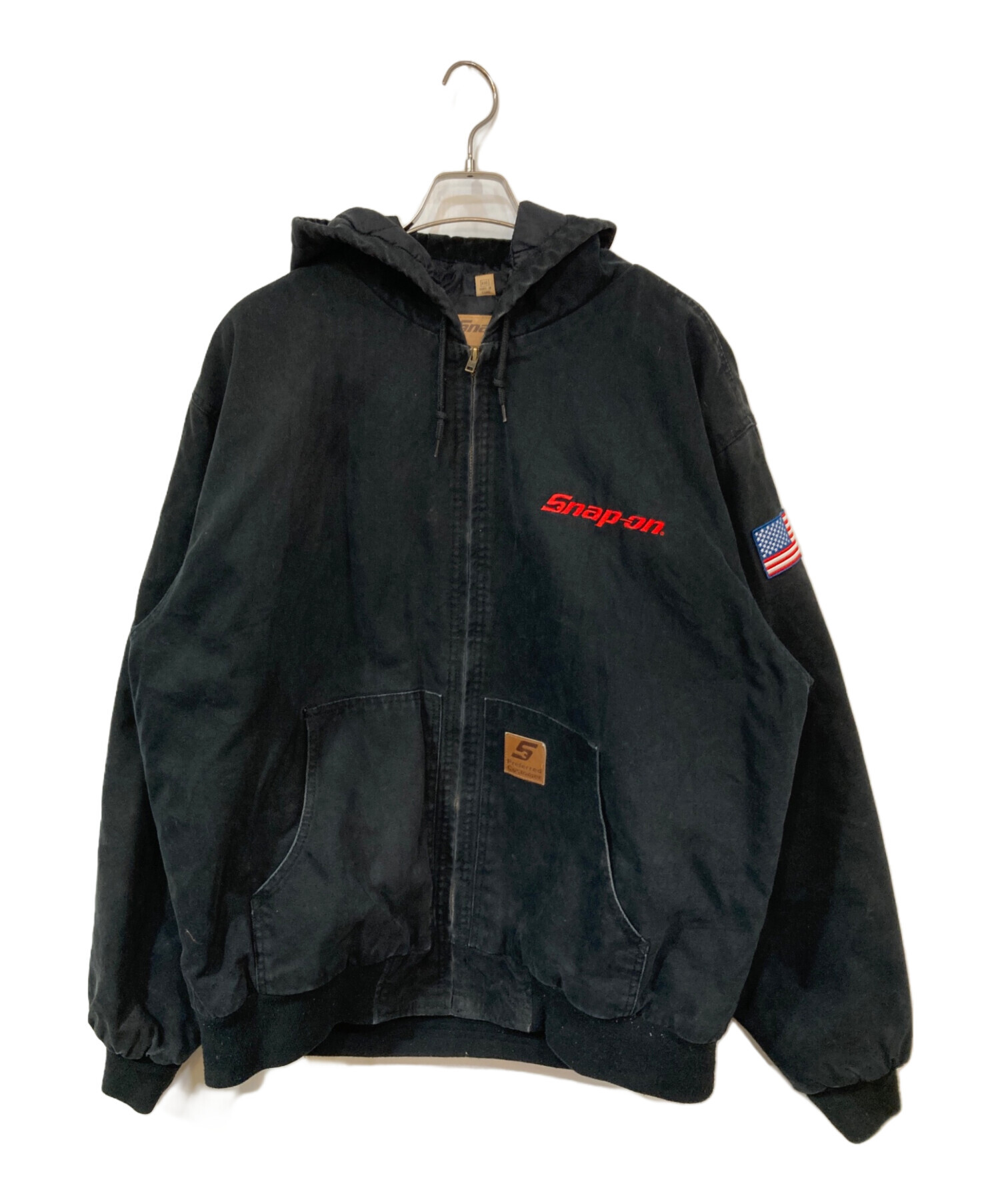 中古・古着通販】SNAP-ON (スナップオン) ダックジャケット ブラック