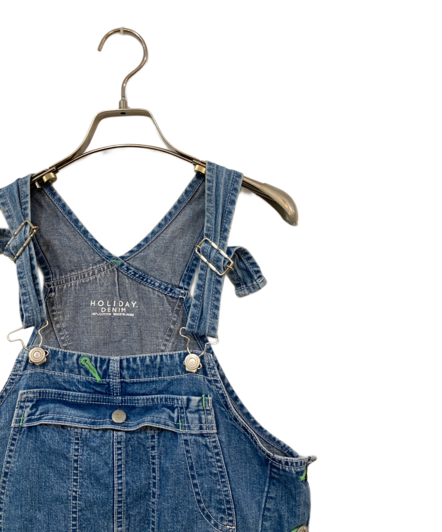 中古・古着通販】holiday (ホリデー) BIG DENIM OVER-ALL/ビッグデニム