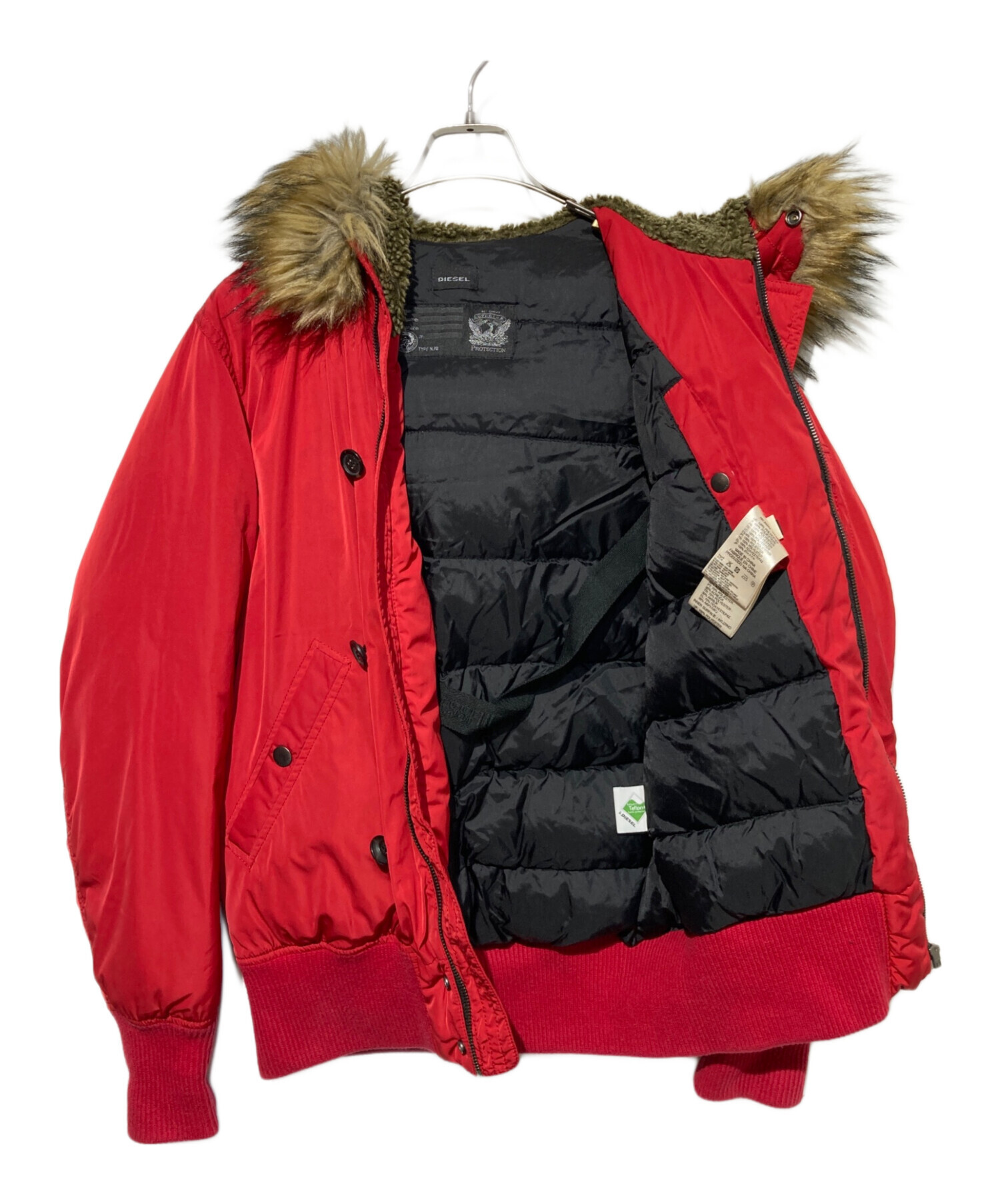 中古・古着通販】DIESEL (ディーゼル) WESKIMO-2 JACKET N-2B フライト