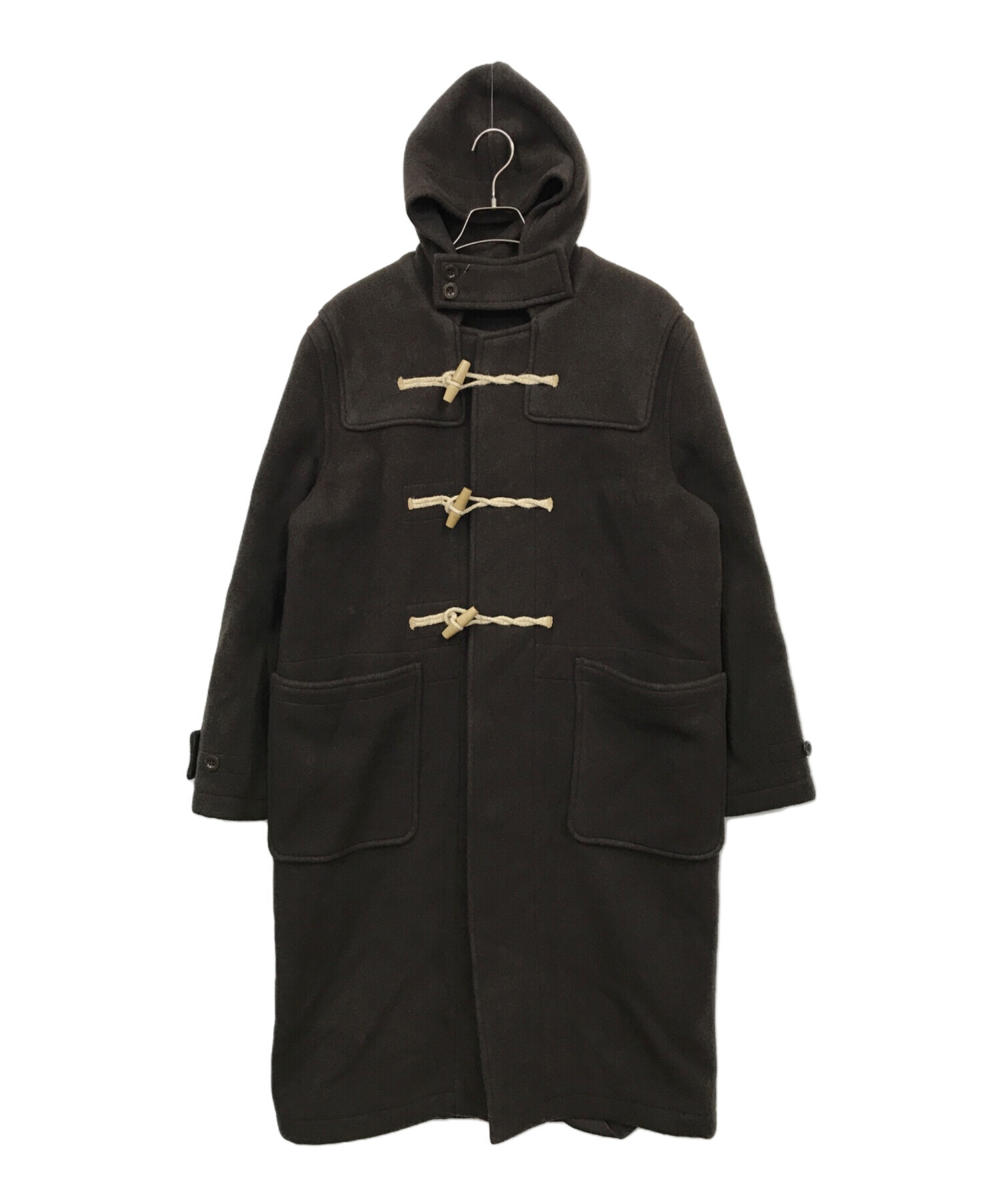 中古・古着通販】leno (リノ) ウールカシミヤダッフルコート ブラウン