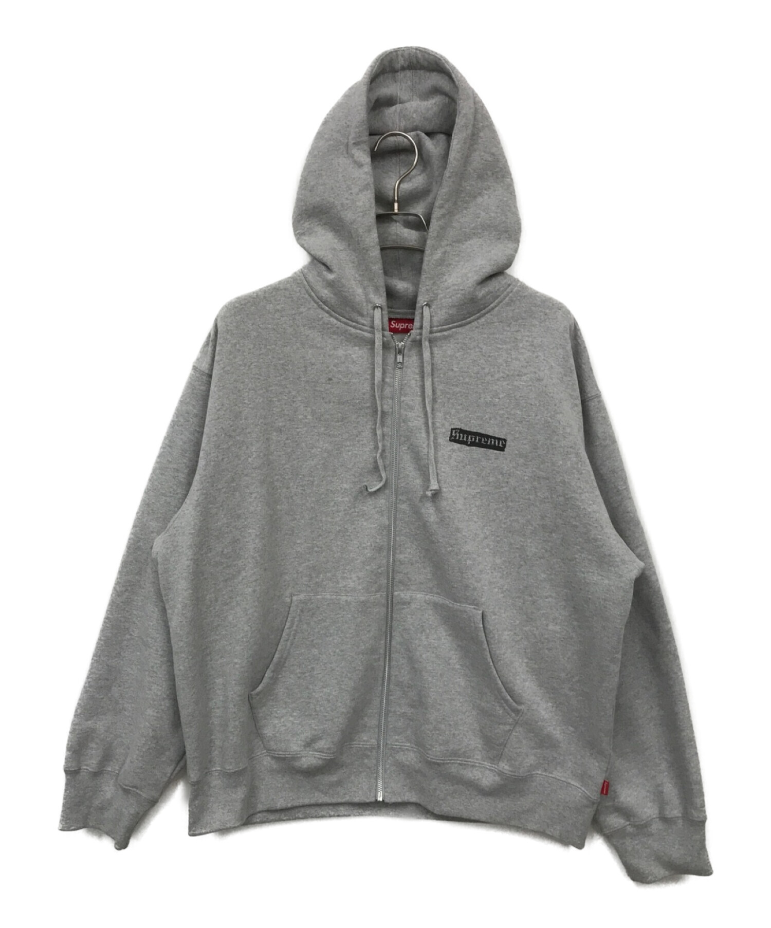 中古・古着通販】SUPREME (シュプリーム) ジップパーカー グレー