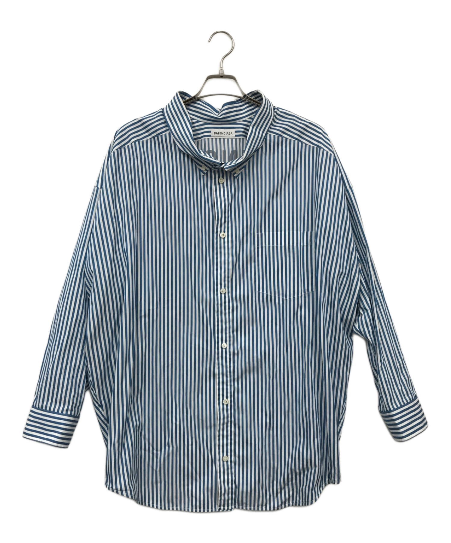 中古・古着通販】BALENCIAGA (バレンシアガ) バックロゴストライプ