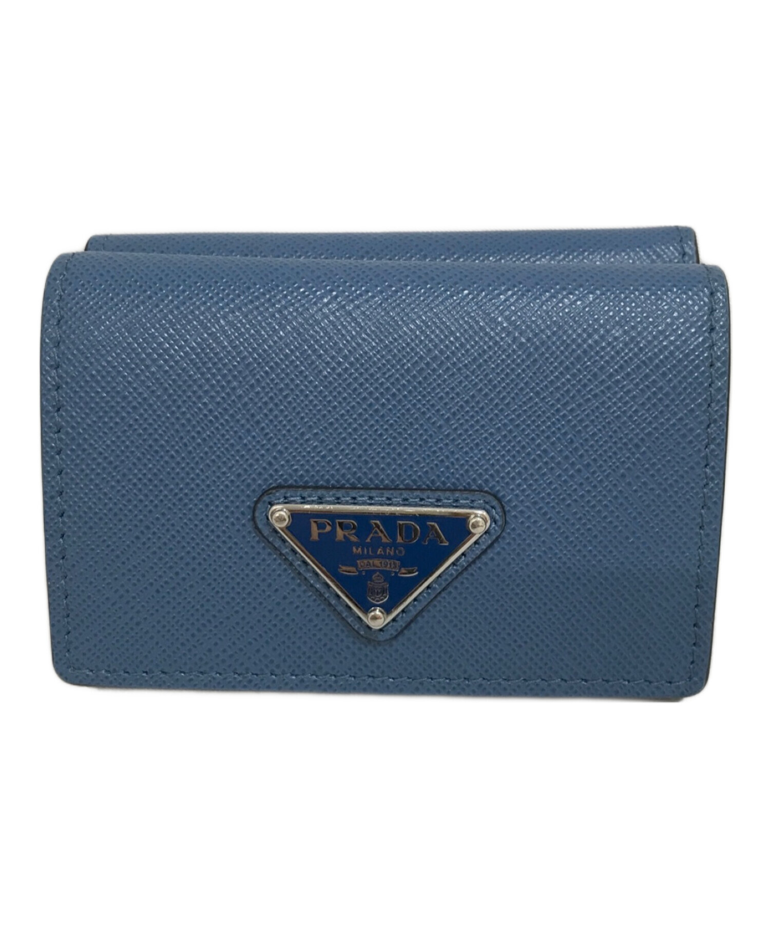 中古・古着通販】PRADA (プラダ) サフィアーノレザー3つ折り財布