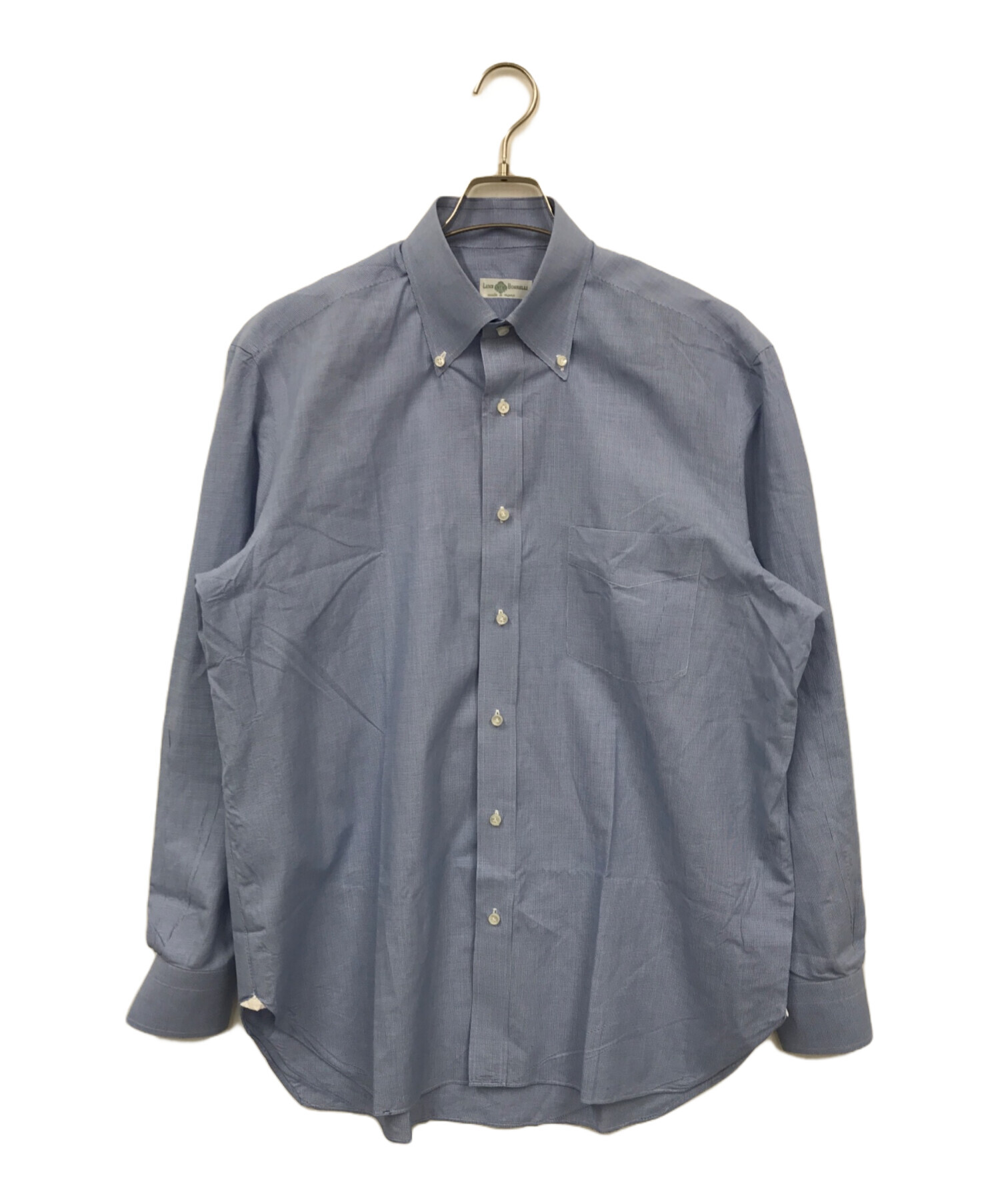 中古・古着通販】LUIGI BORRELLI (ルイジボレッリ) ボタンダウンシャツ