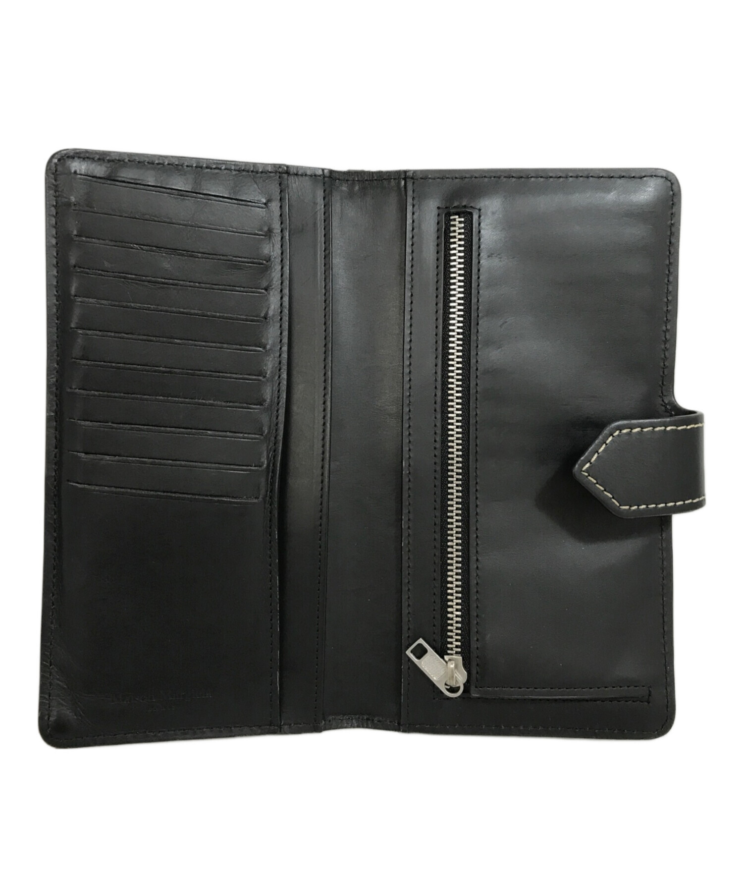 中古・古着通販】Maison Margiela (メゾンマルジェラ) 長財布 ブラック
