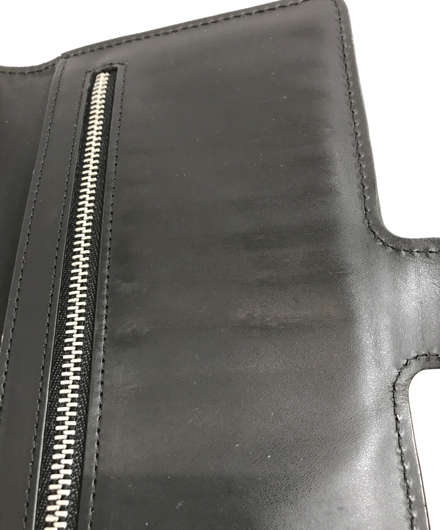 中古・古着通販】Maison Margiela (メゾンマルジェラ) 長財布 ブラック