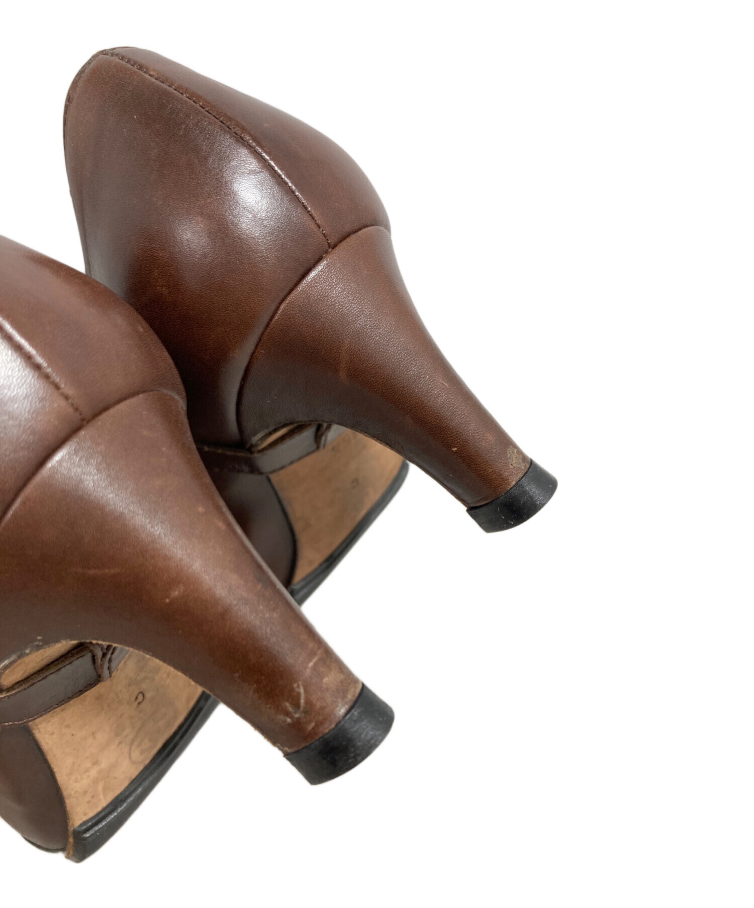 中古・古着通販】CHANEL (シャネル) パンプス レッド サイズ:22.5