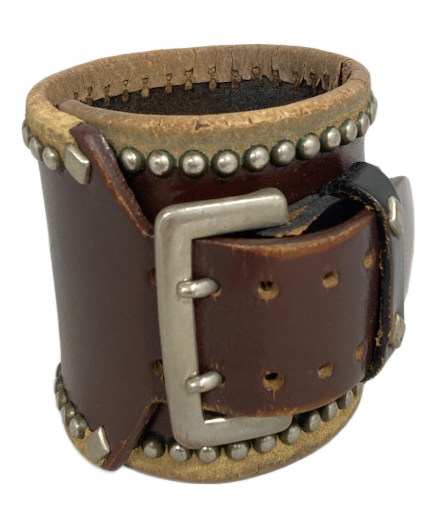 中古・古着通販】WOLF'S HEAD (ウルフズヘッド) ブレスレット ブラウン