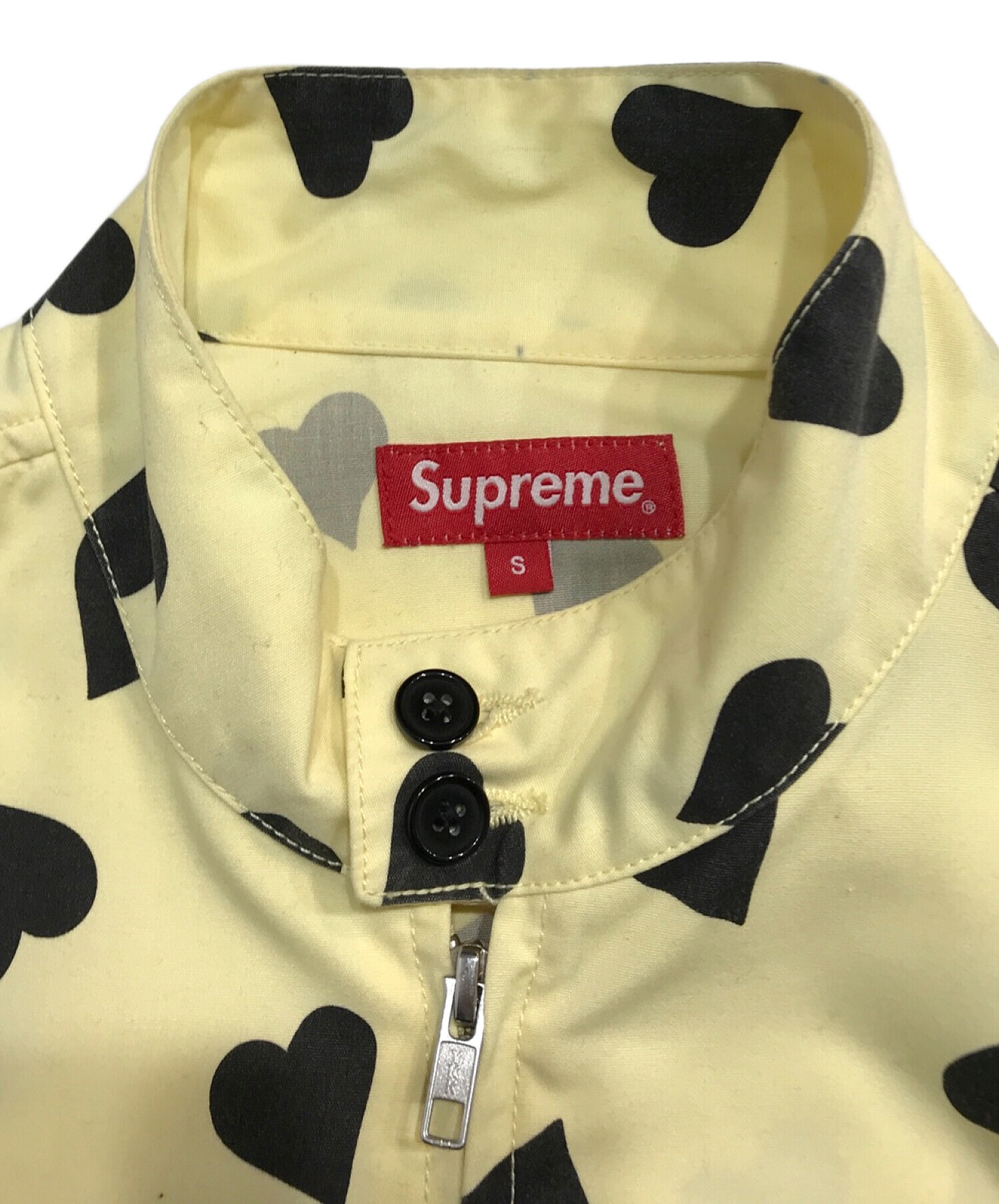 中古・古着通販】SUPREME (シュプリーム) ハート柄ハリントン