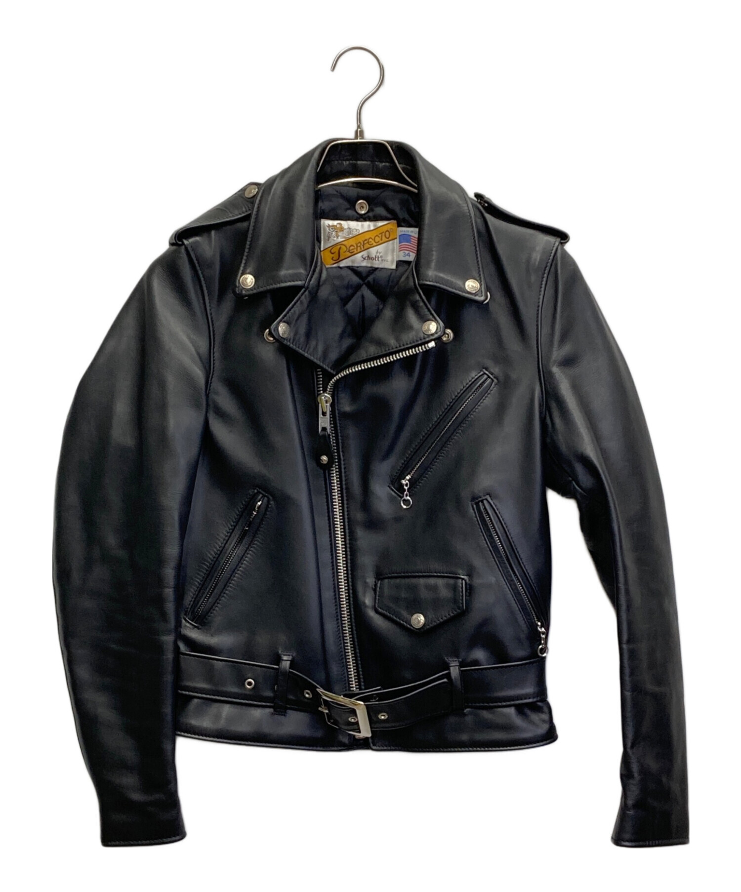 中古・古着通販】Schott (ショット) 618 RIDERS/ライダースジャケット